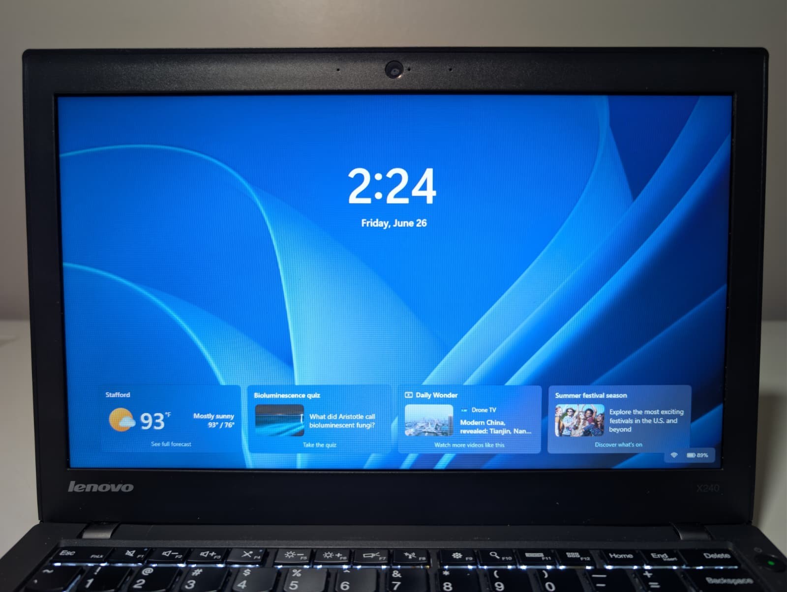 Lenovo ThinkPad X250 | i5 5th Gen 8GB RAM 256GB SSD | Backlit Windows 11 Pro