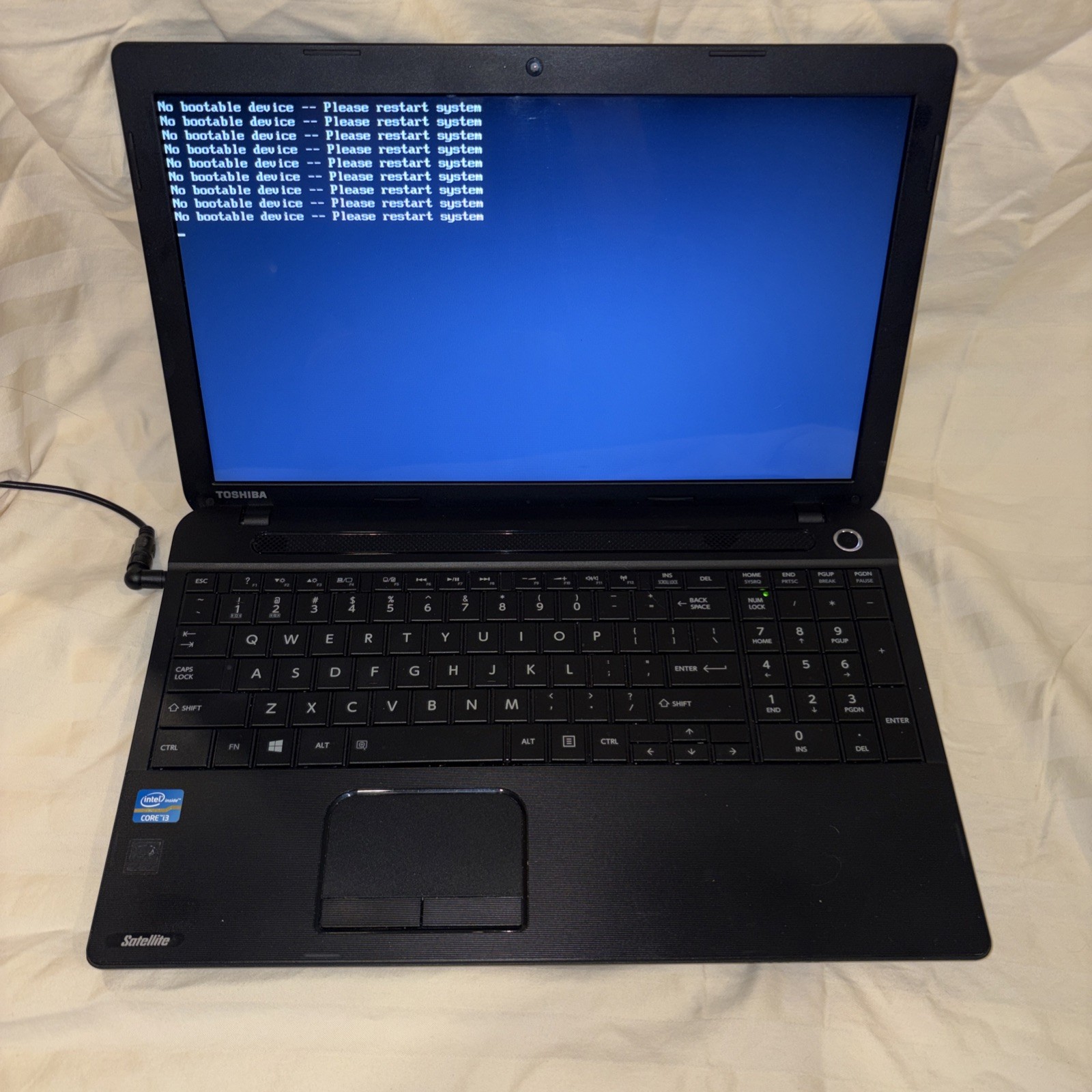 Toshiba C55-A5100 – i3-3120M 2.50 GHz, 6 GB, no hdd – Laptop For Parts