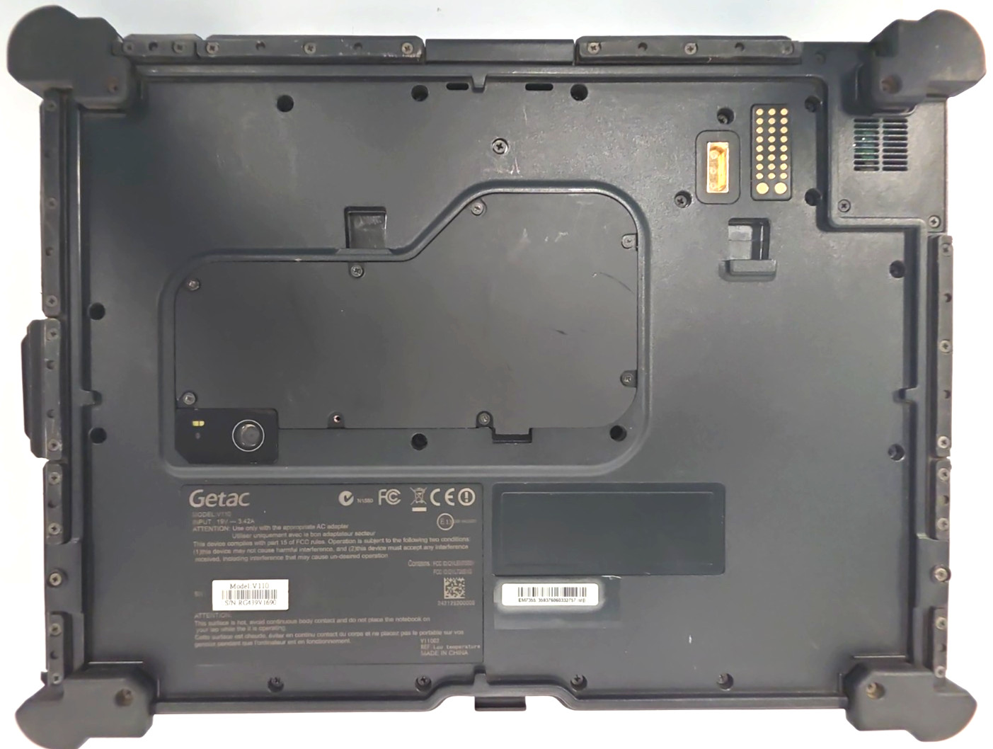 Getac V110 G2| Intel Core i5-5300U 2.30GHz| 8GB RAM| No HDD| No OS| 1,085 Hours
