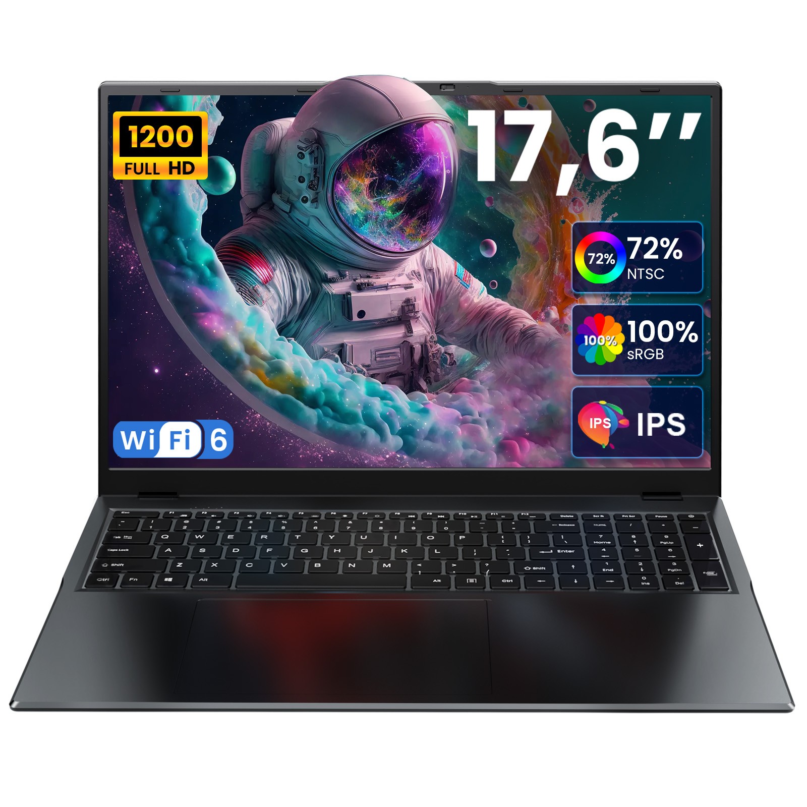 New 2025 Jumper FHD 17.6″ Laptop Intel N5095 16GB RAM 640GB SSD Office 365 Win11