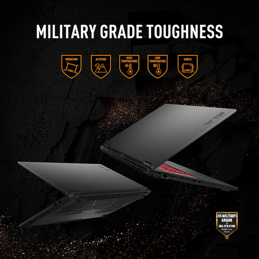 TUF Gaming A18 FA808UH-RS74 18 AMD Ryzen 7 5.1 Ghz, 16GB RAM, 1TB SSD RTX 5050