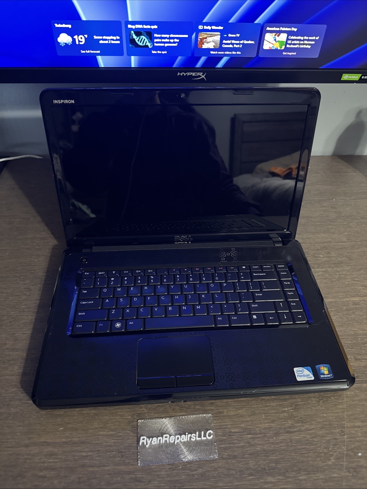 Dell Inspiron N5030 Intel Pentium Dual-Core T4500 2.3GHz 4 GB NO HDD READ
