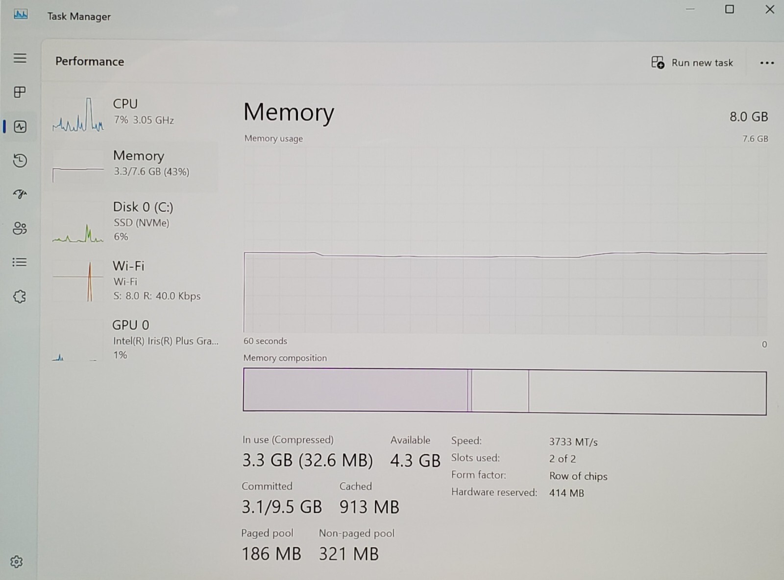 Surface Laptop 3 1868 13.5″ Core i5-1035G7 @ 1.20GHz 8GB Ram 256GB SSD Win11H #1