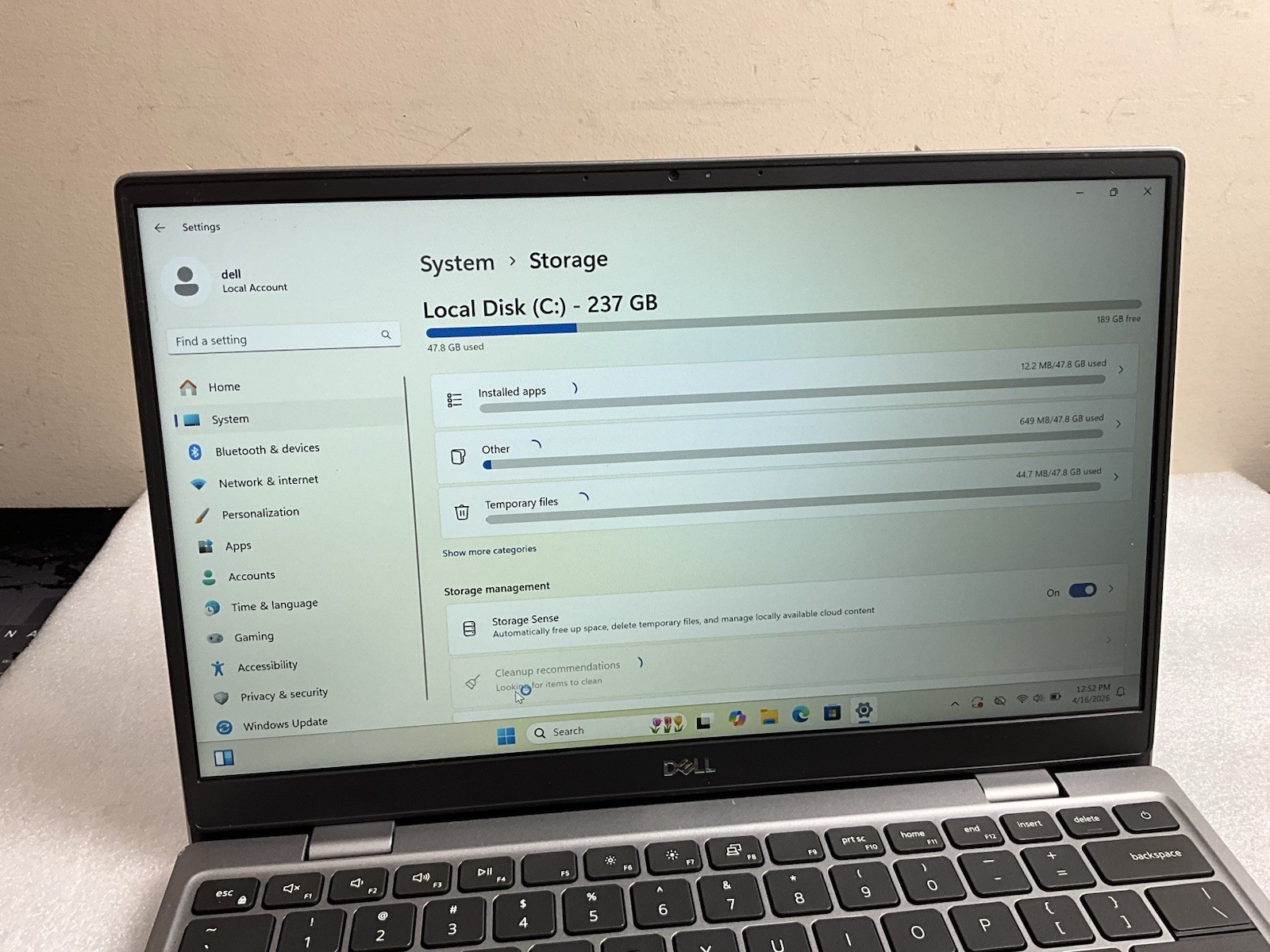 Dell Latitude 3320 13.3″ Laptop i5-1135G7 8GB RAM 256GB SSD W11 Pro #33