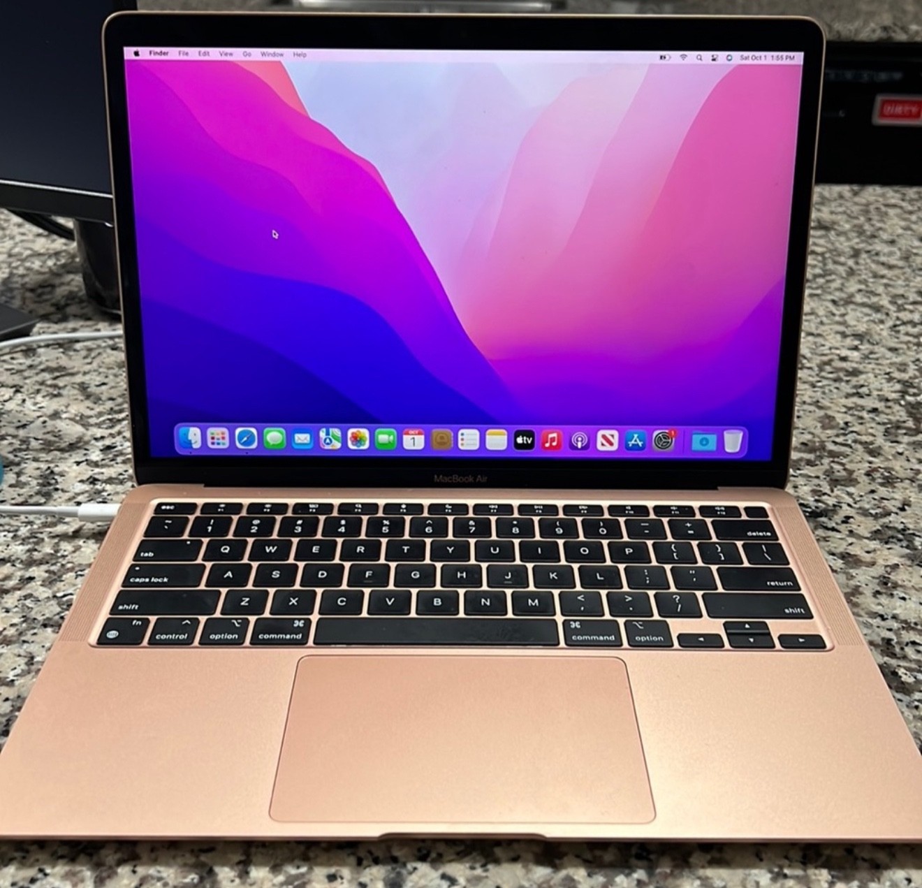 Apple MacBook Air 13” M1 2020 Rose Gold – 8GB RAM, [245.11 GB] , Retina
