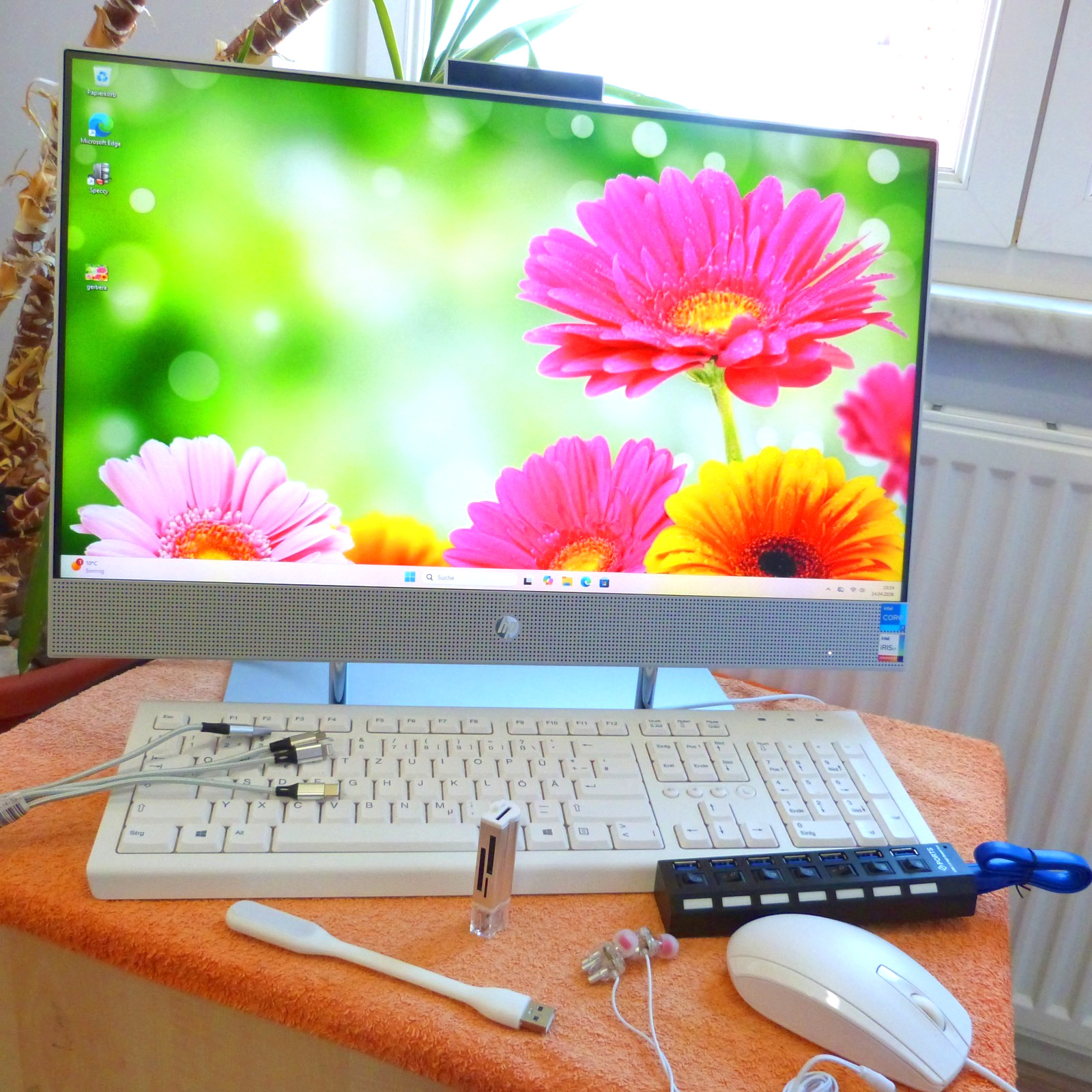 XL SET ALL IN ONE PC HP DP 24 inch FULLHD 11Gen Core i7 I 1TB SSD Windows 11 AIO