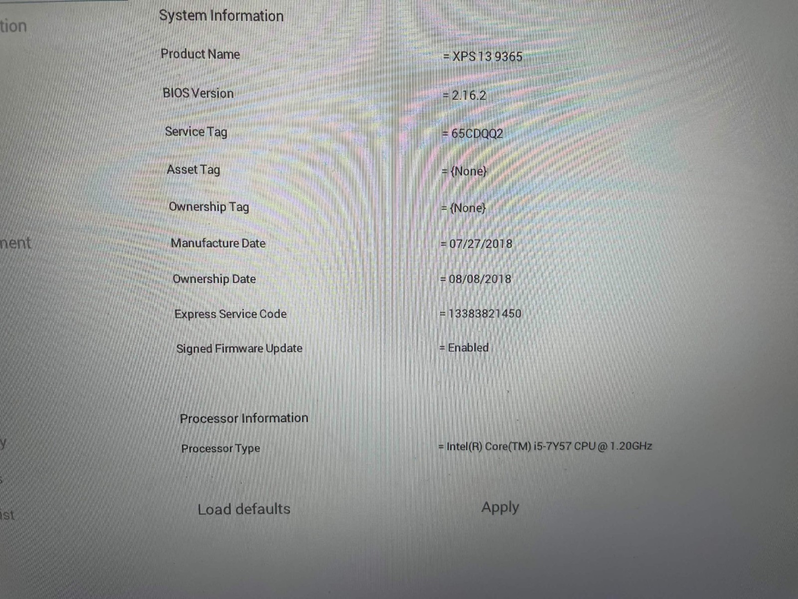 Dell XPS 13 9365 i5-7Y57@1.20GHz, 8GB RAM, 256GB NVME, Touchscreen NO PS