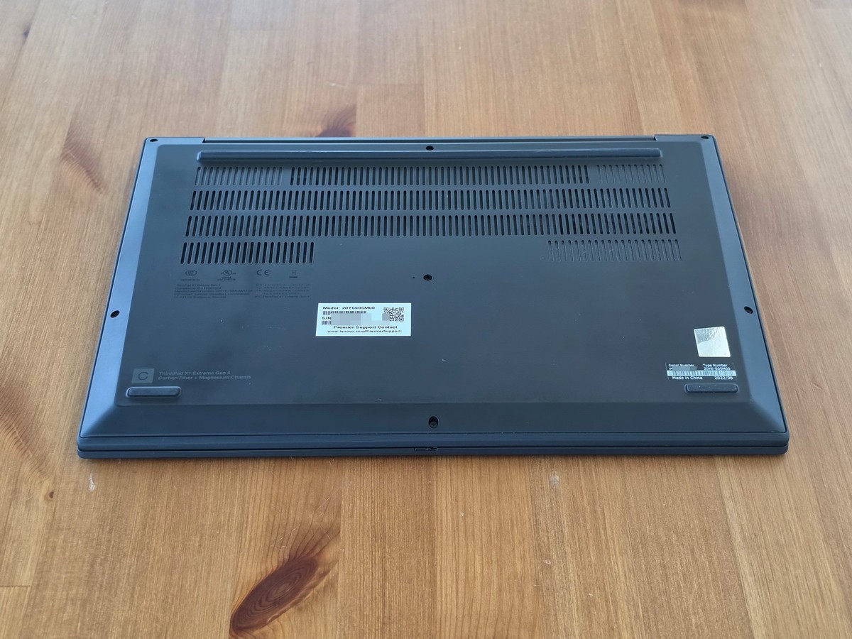 Lenovo ThinkPad X1 Extreme Gen 4 i7-11850H 16″ 4K 3840×2400 16GB NVIDIA RTX 3050