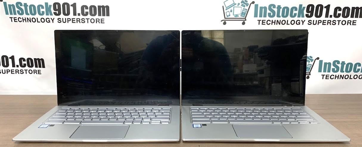 Lot 2 ASUS Chromebook Flip C434T i5-8th 1.3GHz 4gb RAM 32GB SSD 14″ FHD PARTS