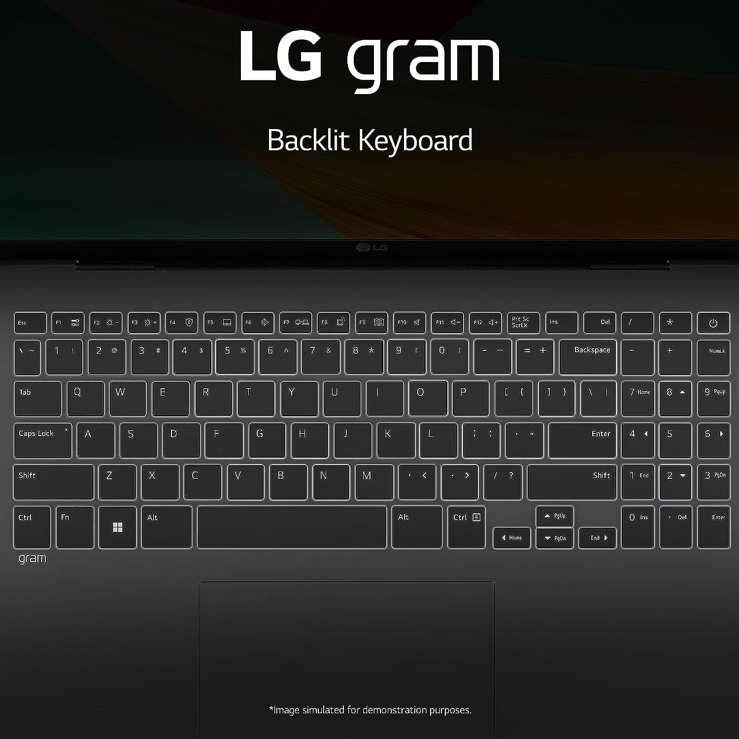 LG Gram 17″ WQXGA Touchscreen Laptop Intel Core Ultra 7 258V 32GB DDR5 2TB SSD