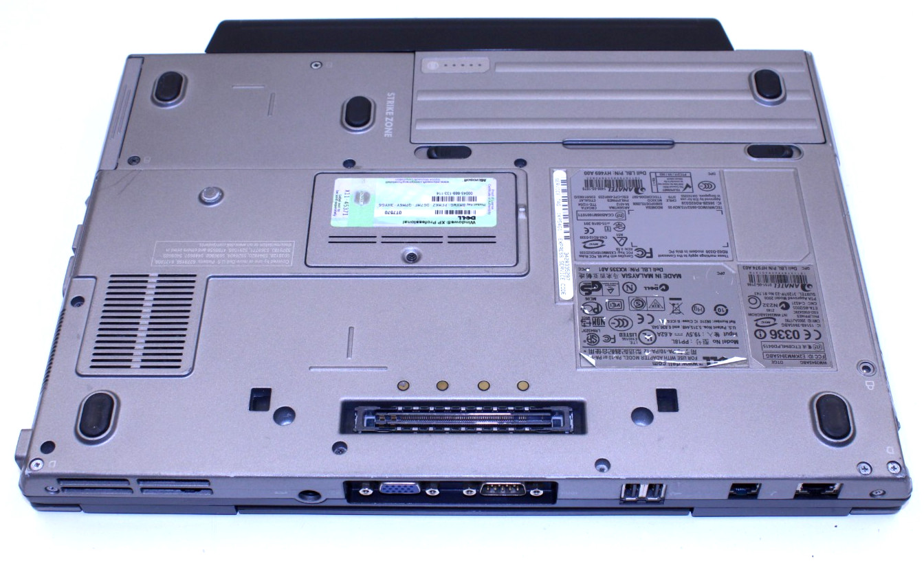Dell Latitude D630 Core 2 Duo @2.0GHz 4GB RAM 120GB SSD Windows XP Pro SP3