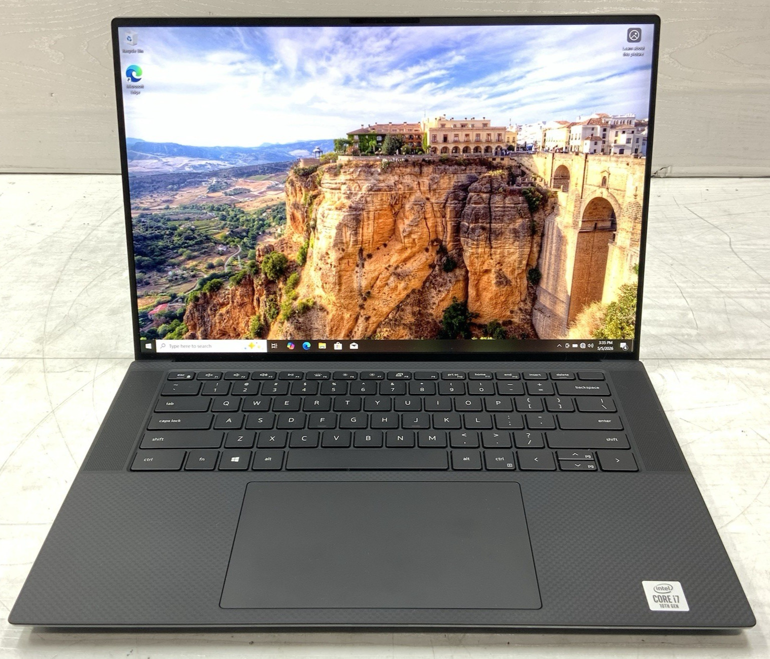 Dell Precision 5550 Intel Core i7-10750H 32GB DDR4 512GB NVMe Nvidia T2000 W10P