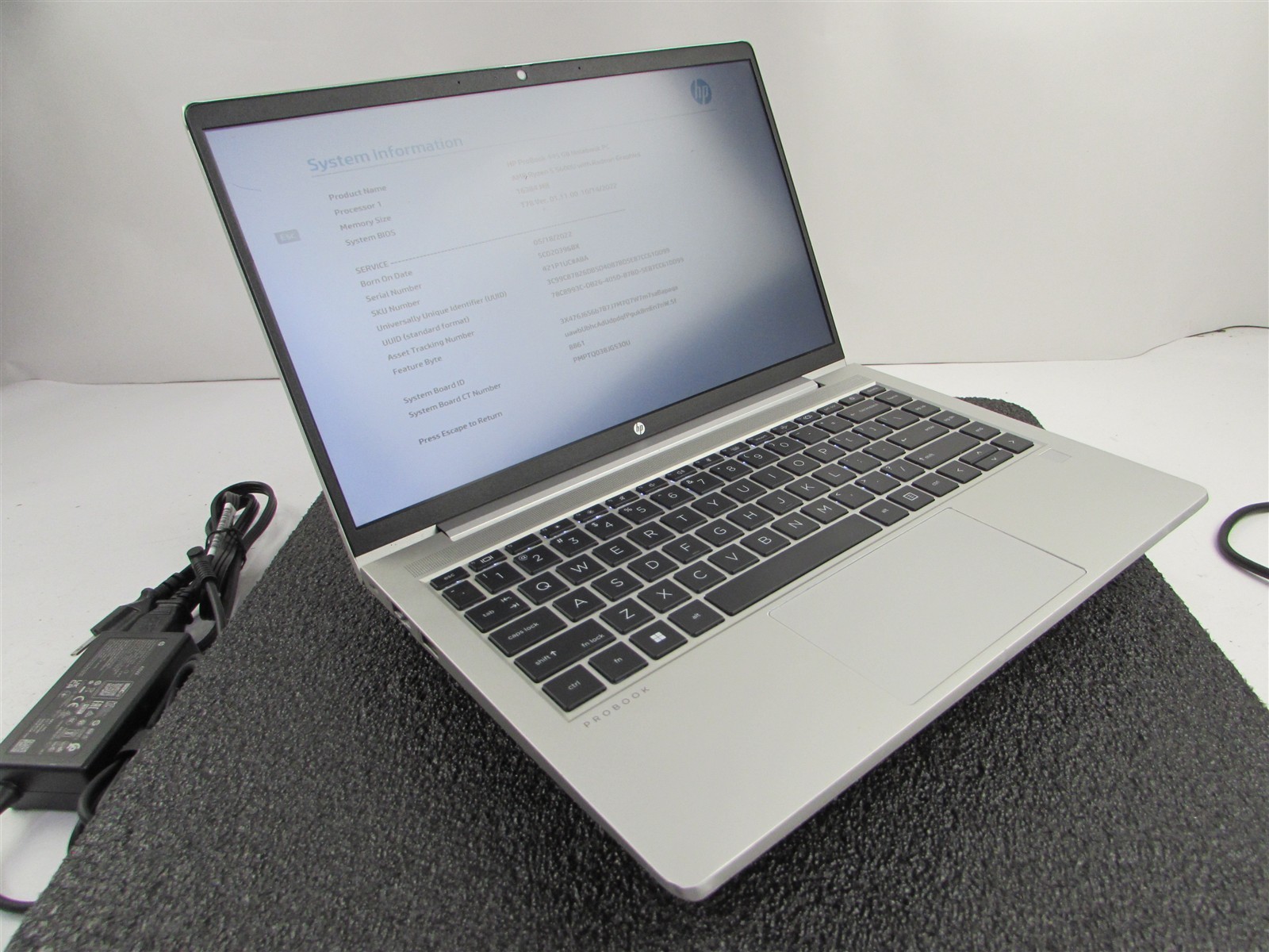 HP PROBOOK 445 (G8) FHD AMD RYZEN 5 5600U 512GB SSD 16GB RAM AMD GPU WIN 11 PRO