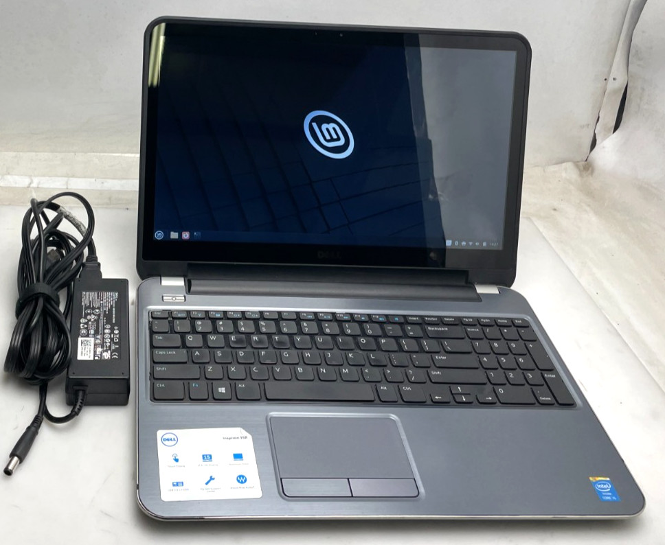 Dell Inspiron 15r-5537 15.6″ TCH i5-4200U 8gb Ram 240gb SSD Linux “Good” Bttry