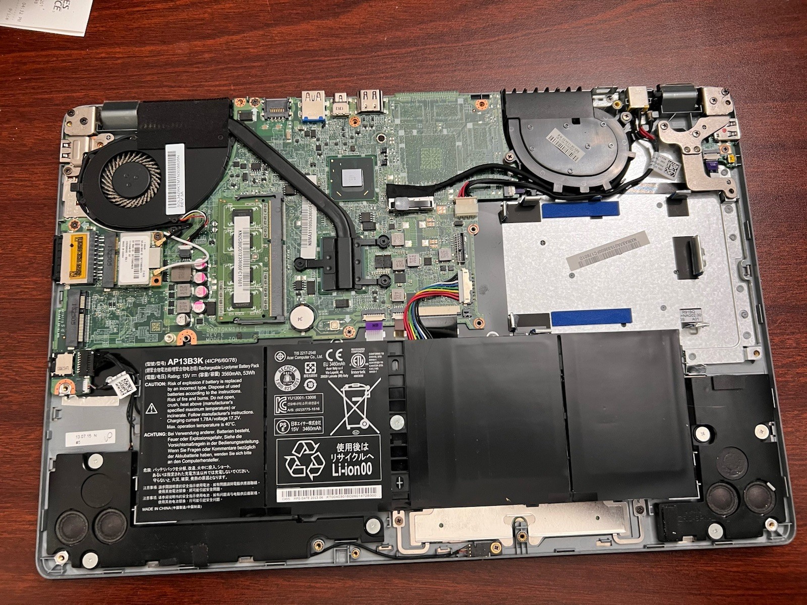 Acer Aspire V 15 Touch series For Parts or repair
