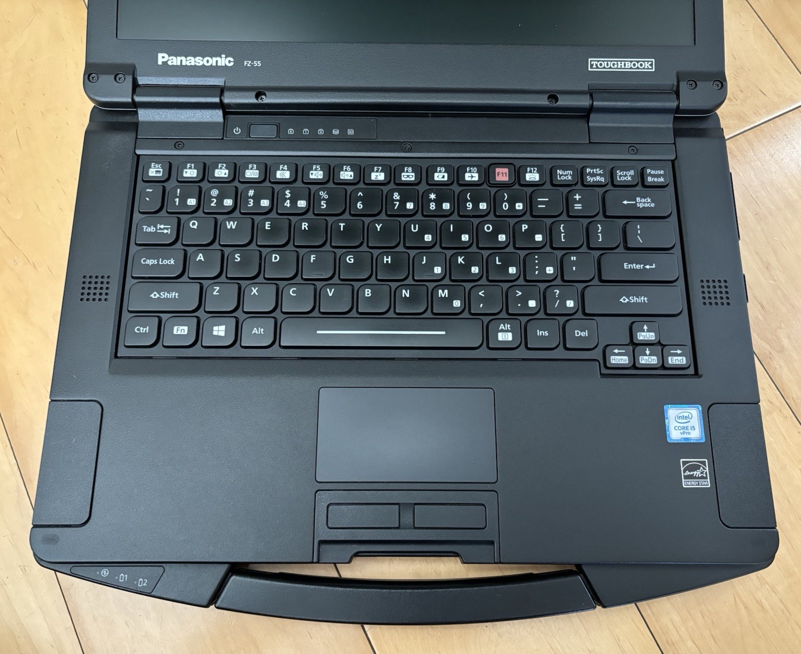 PANASONIC FZ-55 Toughbook Laptop i5 8365U 16GB 512GB 1.60GHz Win 11 p 1400 Hours