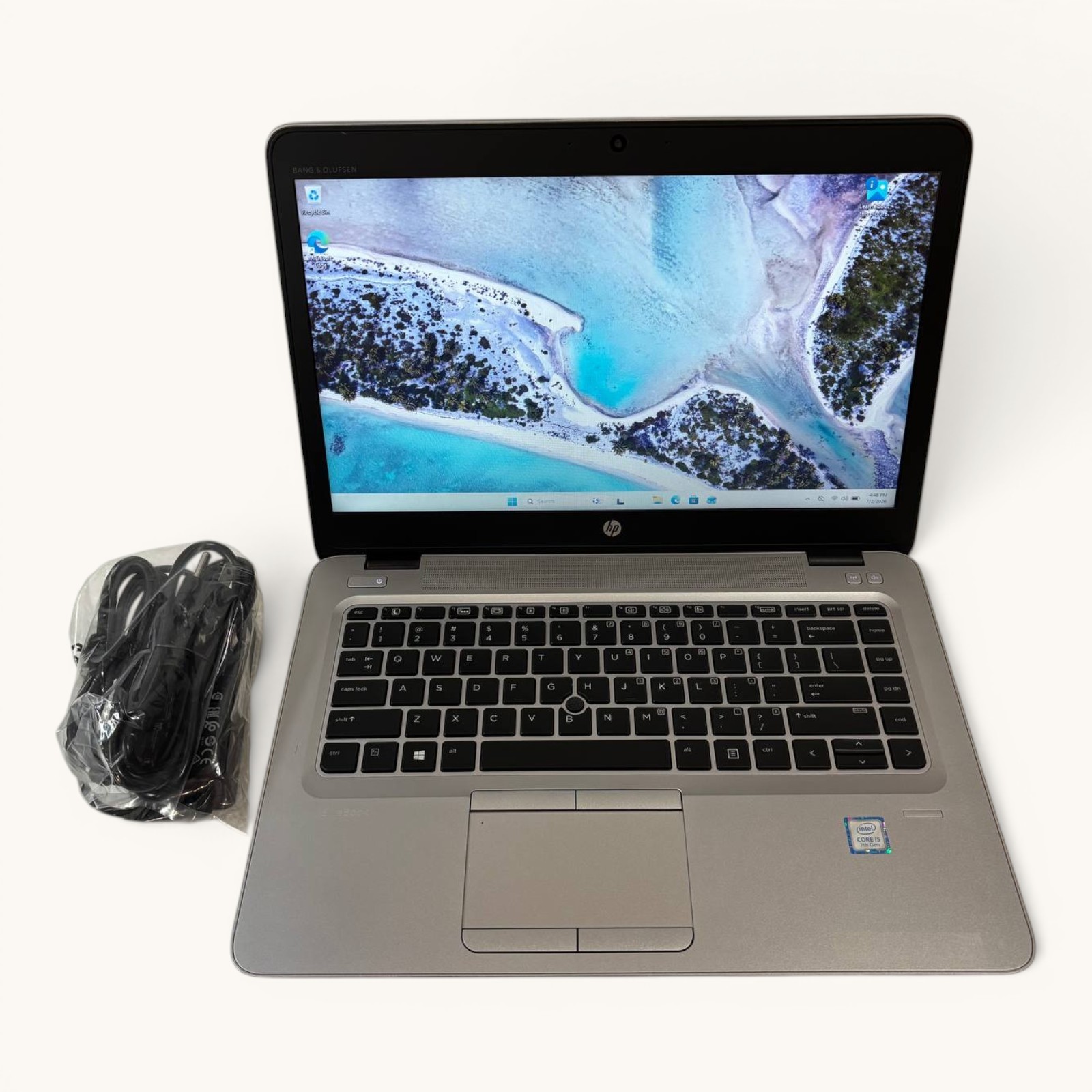 HP EliteBook 840 G4 14″ Laptop i5-7th Gen 8GB RAM 256GB SSD Windows 11 Pro #130