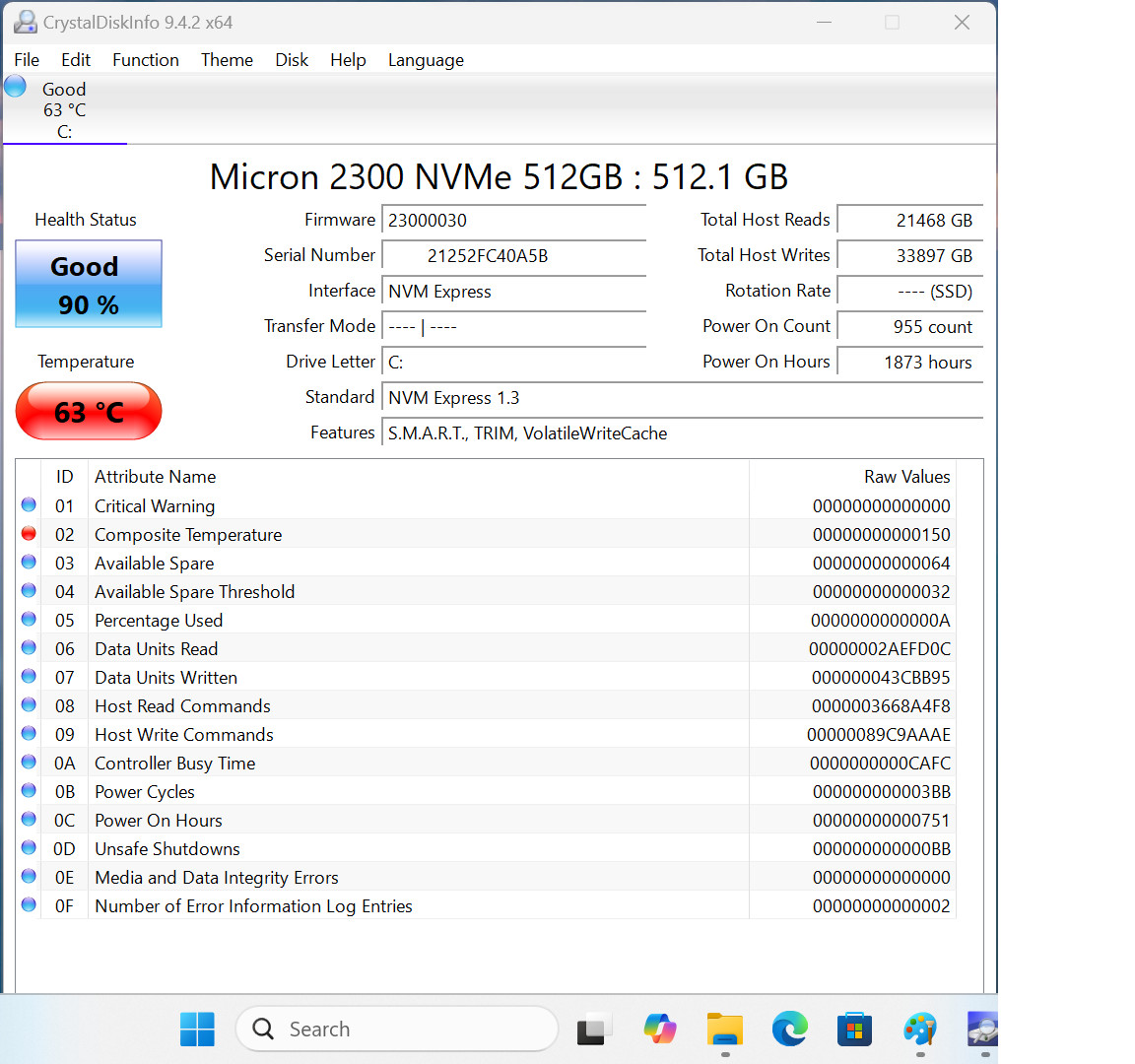 Dell Latitude 5511 [I7-10850H 2.70 GHz, 512GB SSD, 16GB RAM] PoorBatt Win11Pro