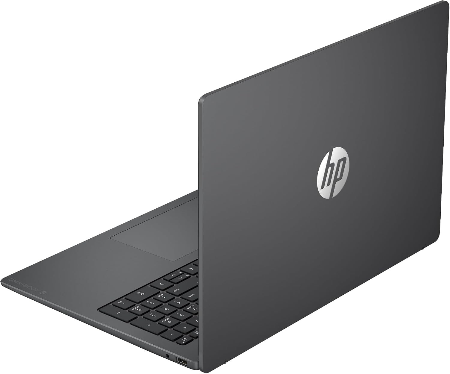 HP Omnibook 3 16 Inch Laptop PC, 2K Touchscreen, AMD Ryzen 3 30, 8 GB RAM, 256 G