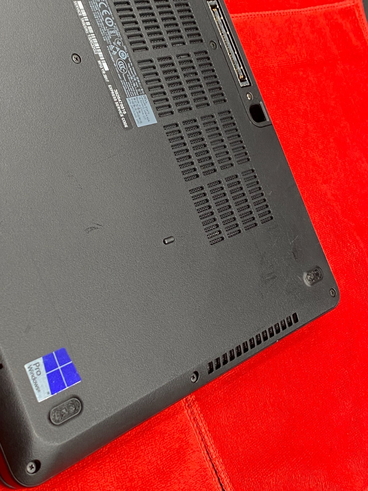 DELL LATITUDE E5470 14″ i5-6200U 8GB RAM 256GB SSD WINDOWS 11 PRO + BATTERY GOOD