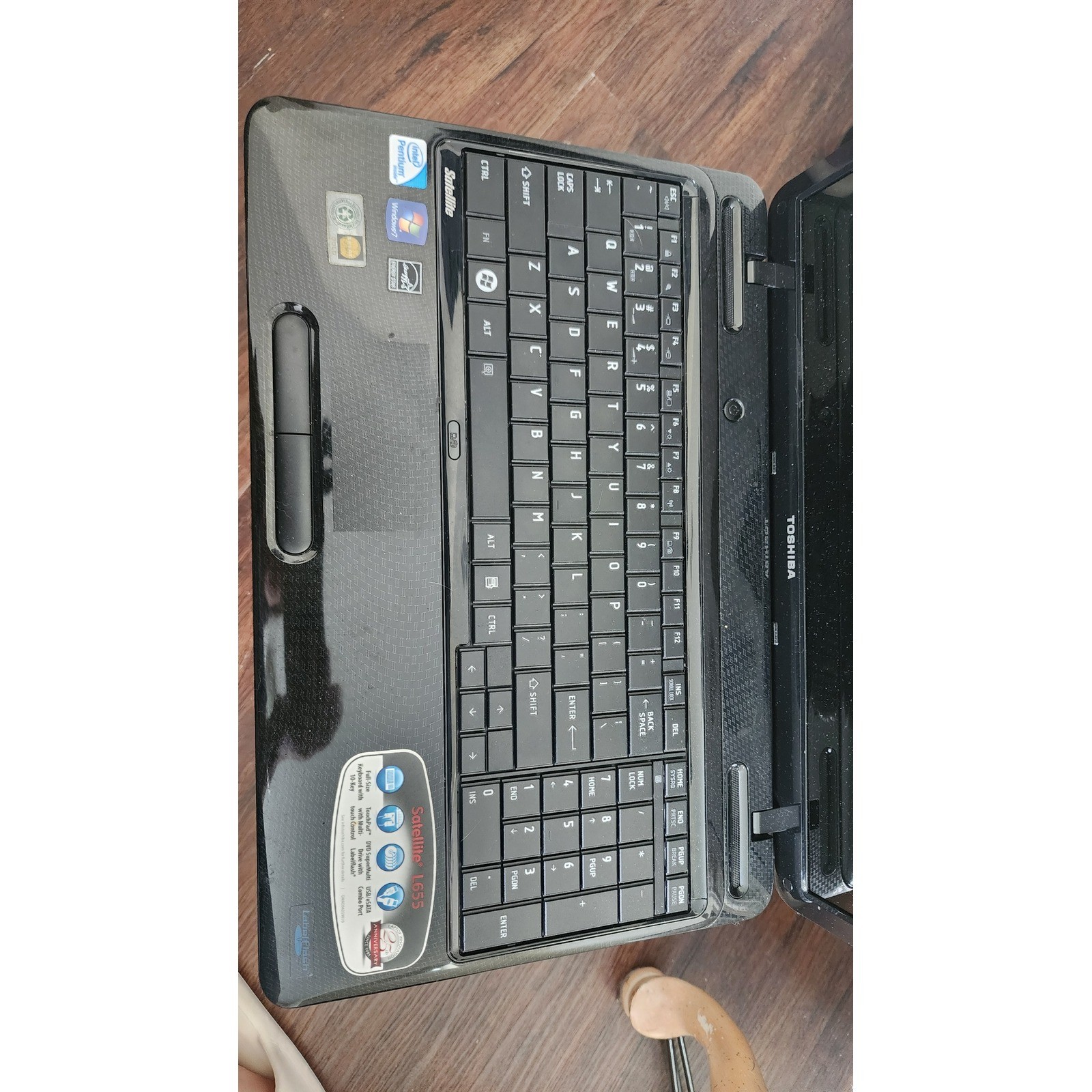 Toshiba Satellite L655-S5066 Laptop Black Intel Pentium 15.6 inch PSK2CU-01Q01S
