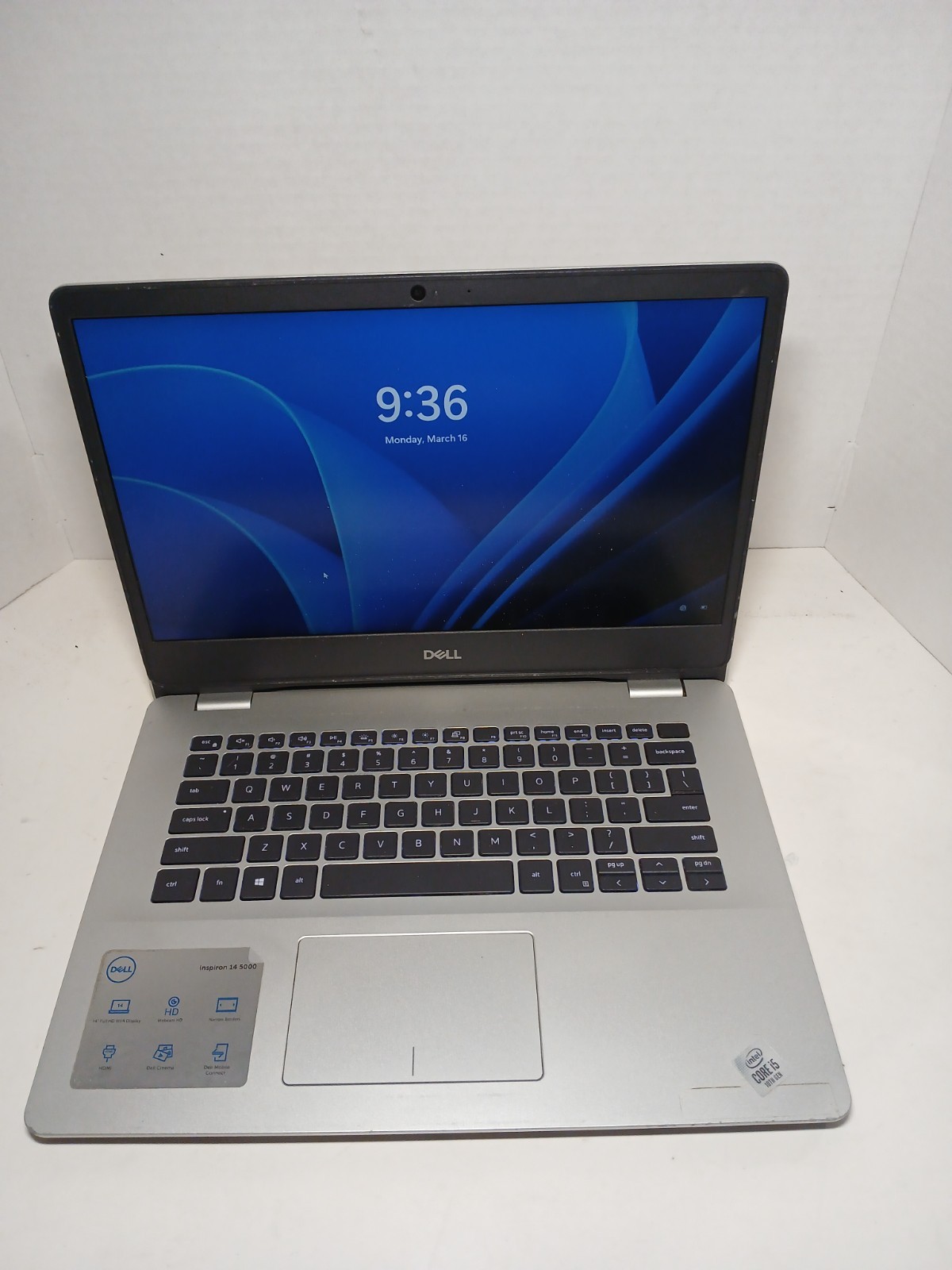 Dell Inspiron 5493 14″ i5-1035G1 4GB RAM 256GB SSD WIN11 #97