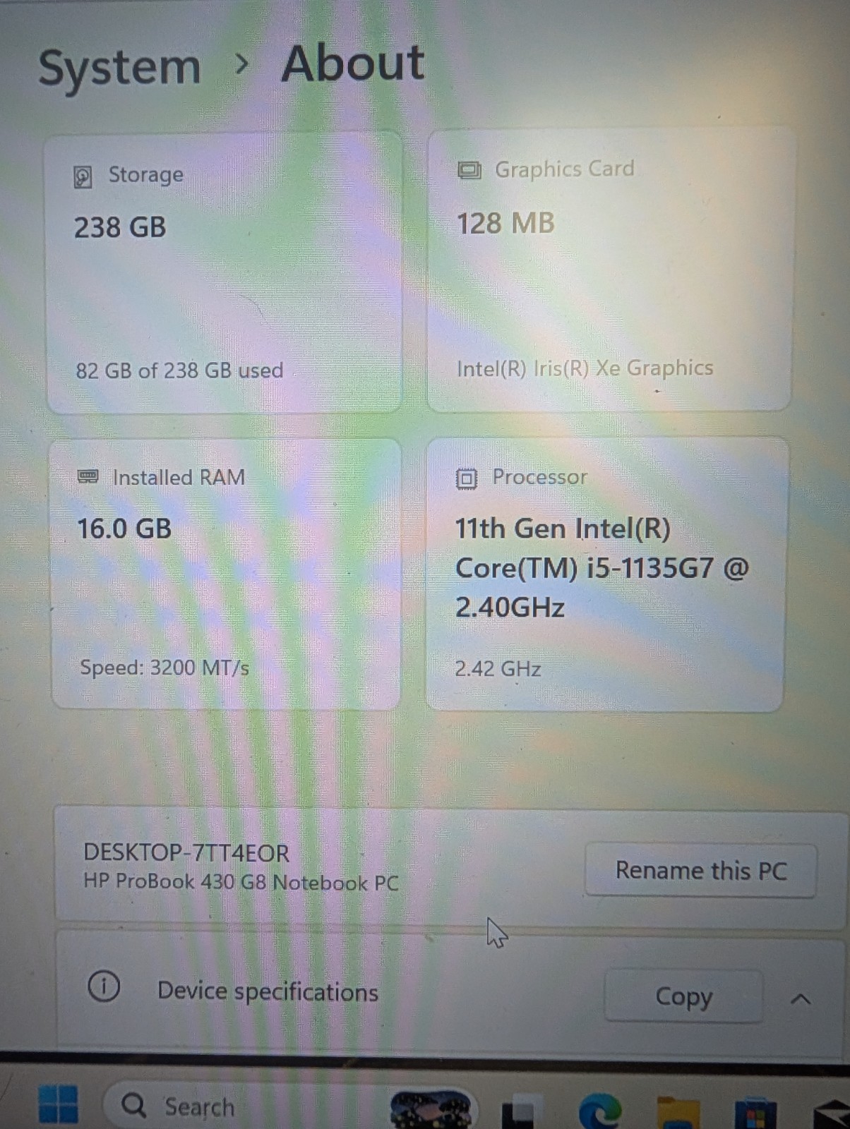 2x HP ProBook 430 G8 Core i5-1135G7 2.40 GHz 16 GB DDR4 256 GB NVMe Win 11 Pro