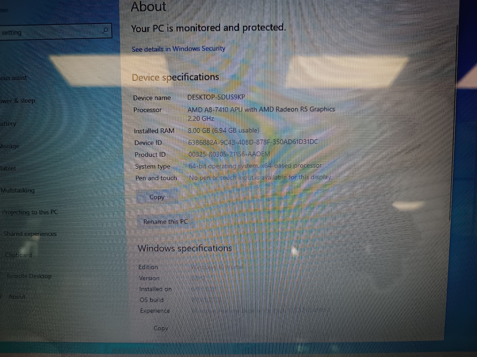 17.3″ Dell P28E INSPIRON 17 Laptop AMD A8-7410 2.20GHz 8GB RAM 1TB Laptop AS-IS!