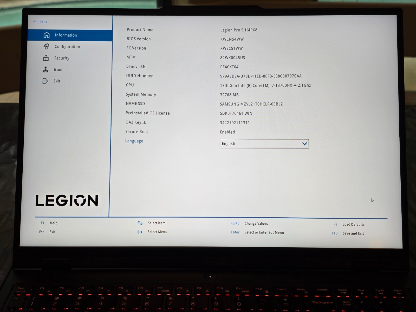 Lenovo Legion Pro 5 – 16″ QHD+ 240Hz, i7 13700HX, RTX 4070, 32GB RAM, 1TB SSD