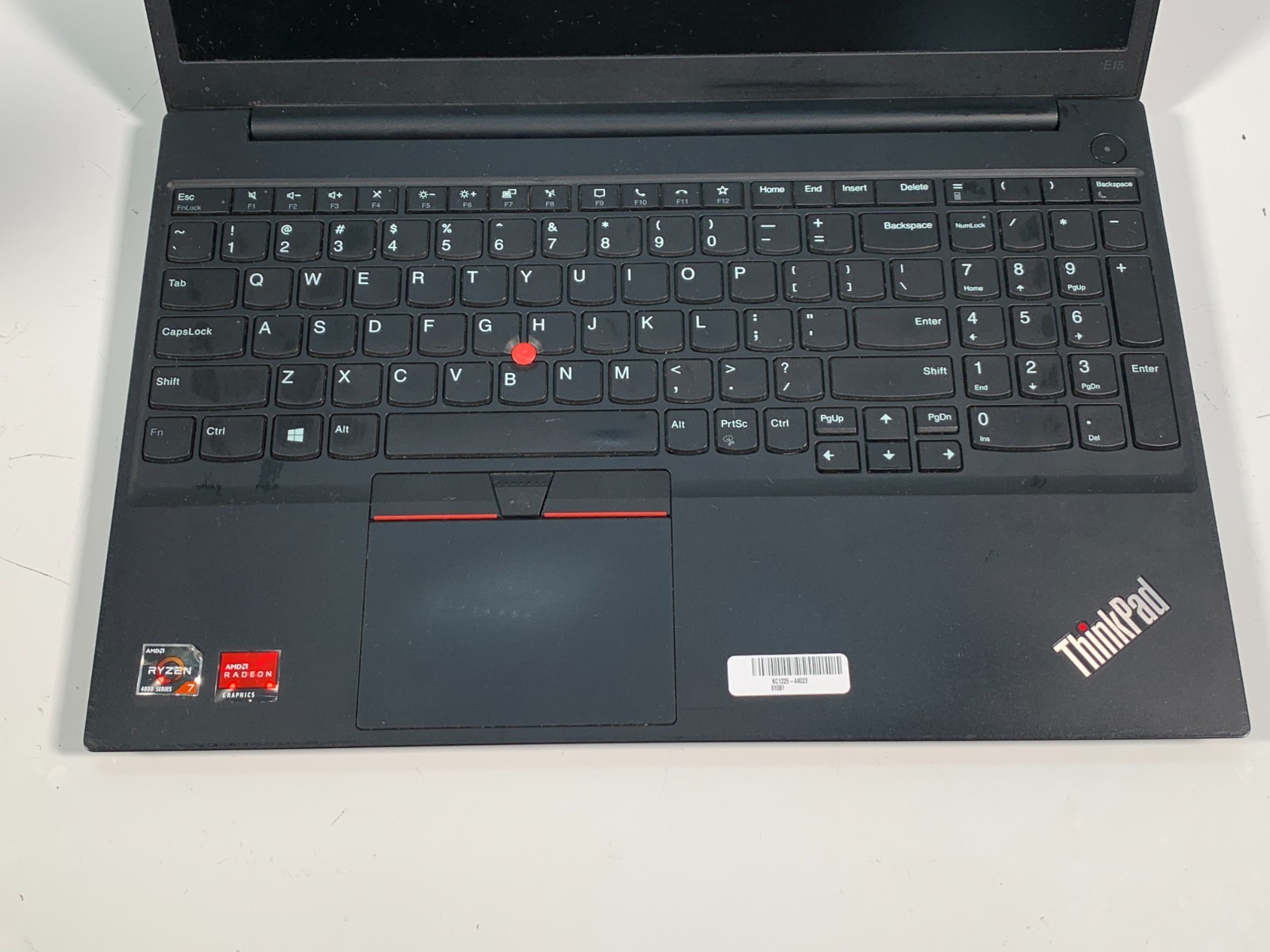 Lenovo ThinkPad E15 Gen 2 Ryzen 7 4700U 39GB RAM NO Drive/OS Used Please Read