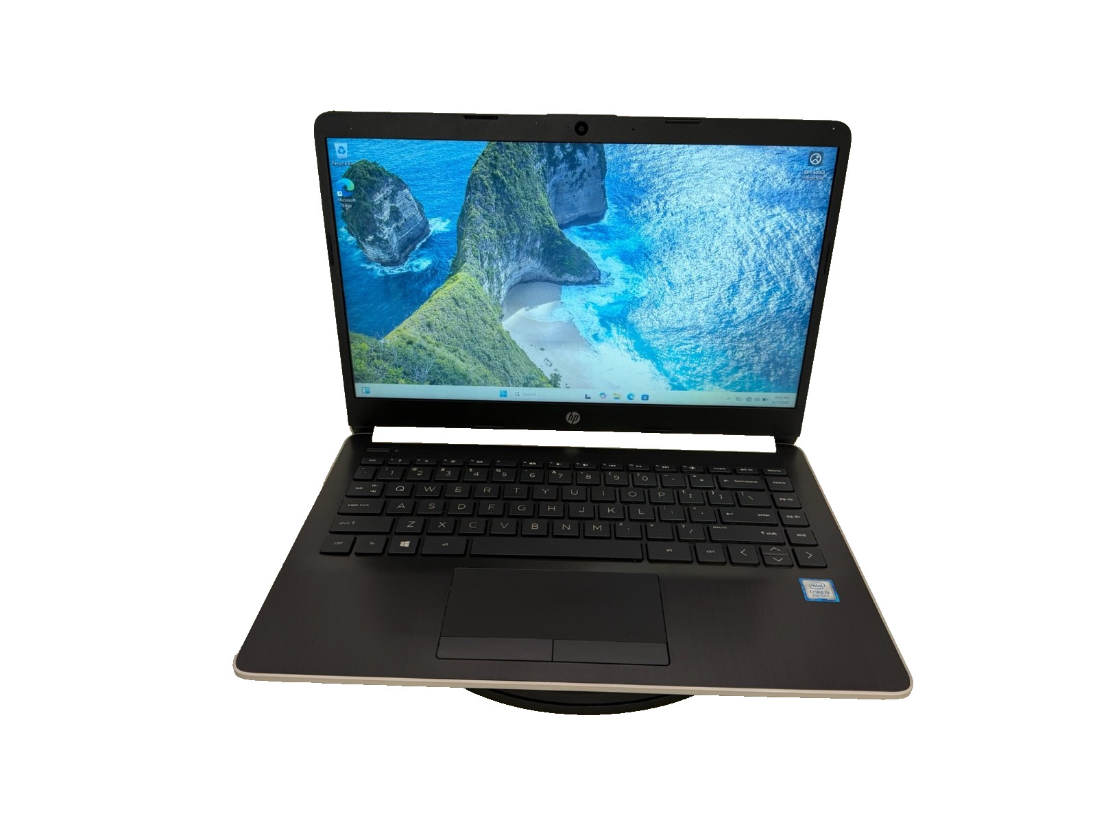 HP 14-cf0013dx-i3-8130U@2.20GHz 8GB DDR4 Ram 256GB NVME SSD W11H (1230)
