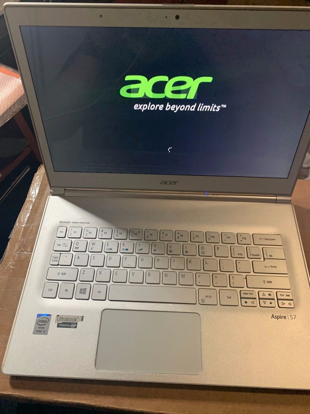 Acer Aspire S7-392-5401 13.3in. (256GB, Intel Core i5 4th Gen., 1.33GHz, 8GB)…