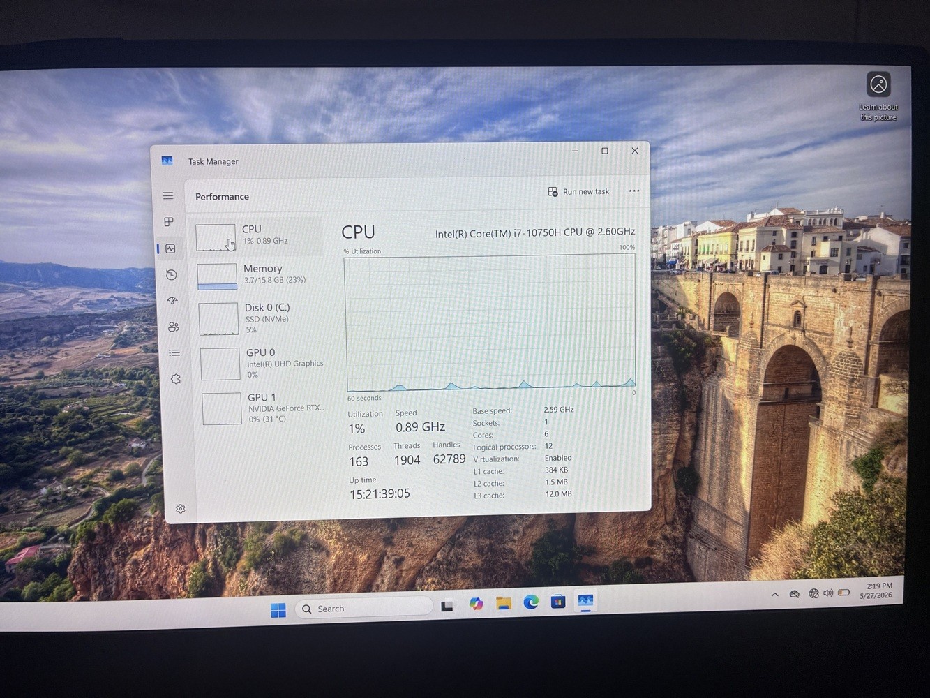 MSI GL 65 Leopard MS-16U7 Gaming Laptop