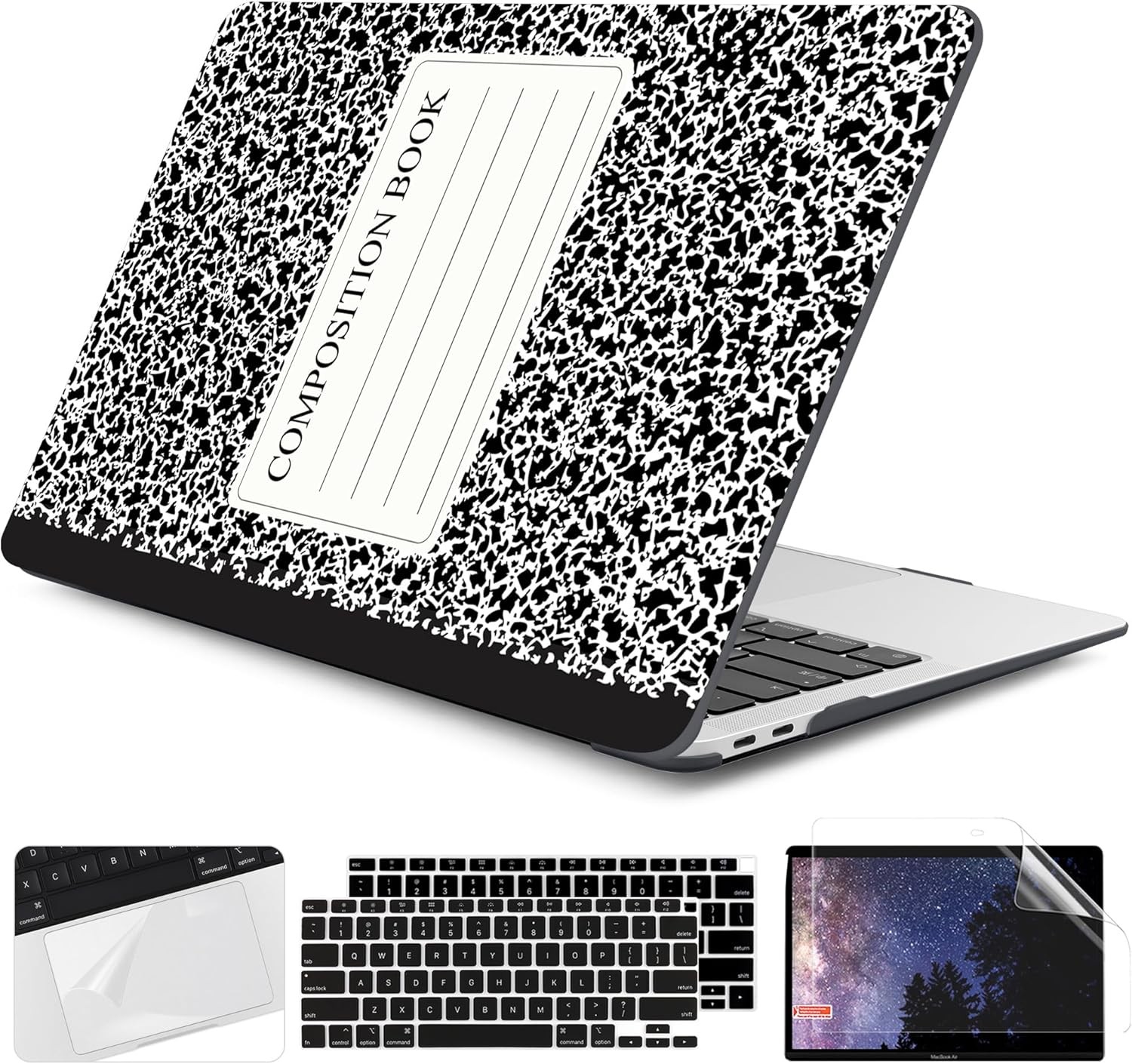 MacBook Air 13 inch Case 2021 2020 2019 2018 Release A2337 M1 A2179 A1932