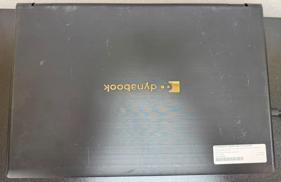 Dynabook Tecra A50-F 15.6″ i5-8265U 8GB RAM 0GB SSD No OS Used Laptop As-Is