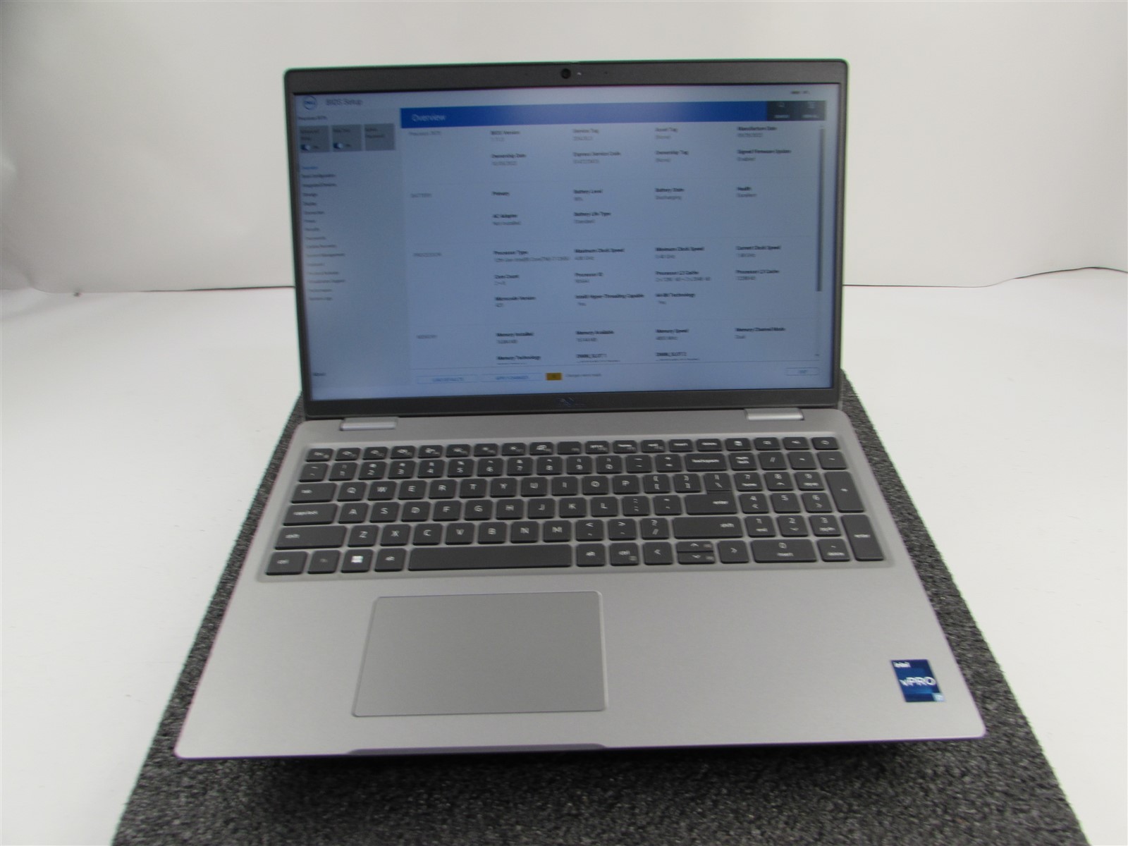 DELL PRECISION 3570 1920X1080 FHD CORE I7-1265U 512GB SSD 16GB RAM T550 NO O.S
