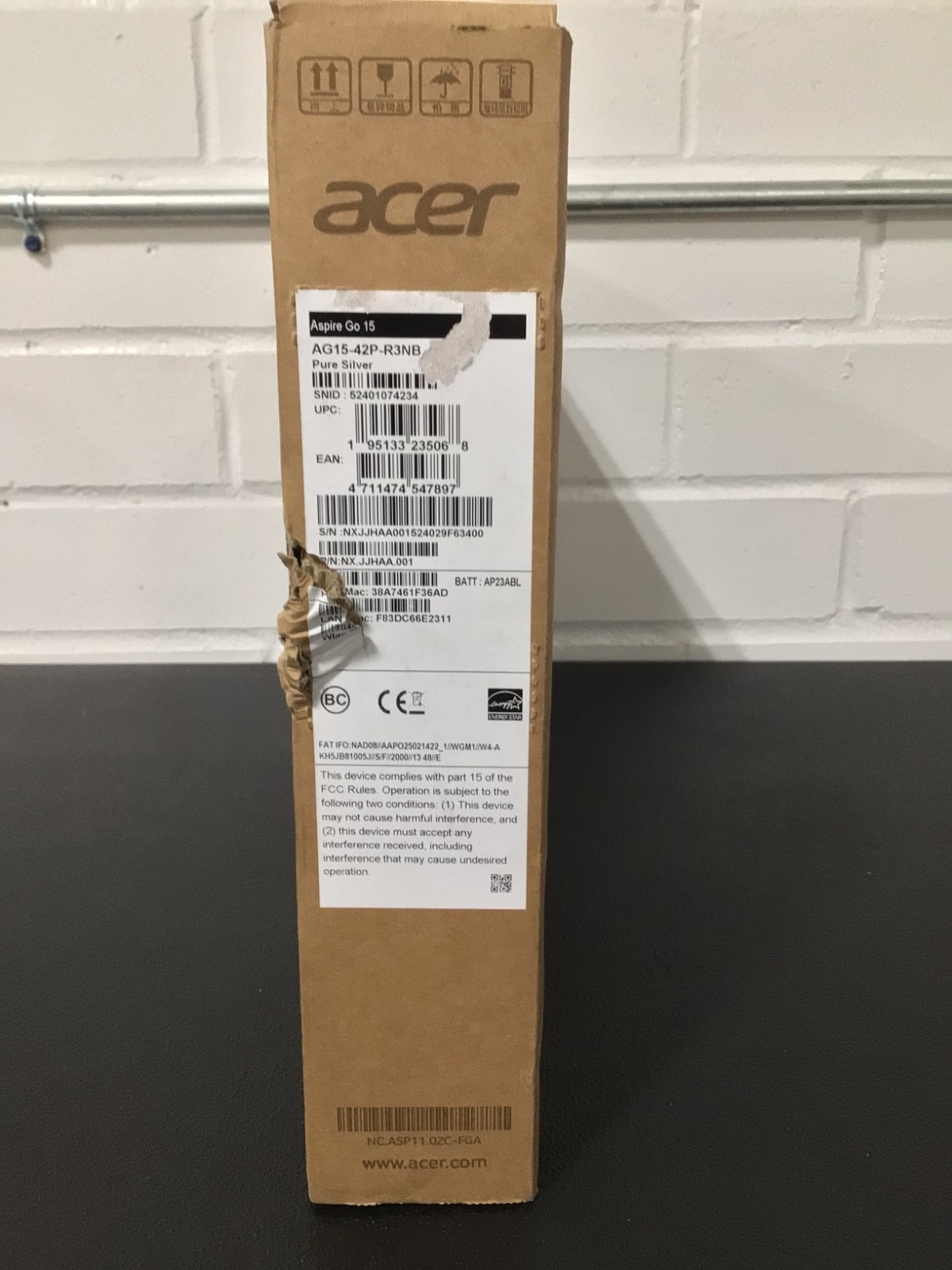 Acer Aspire Go 15 Laptop 15.6″ FHD AMD Ryzen 7 16GB RAM 512GB SSD