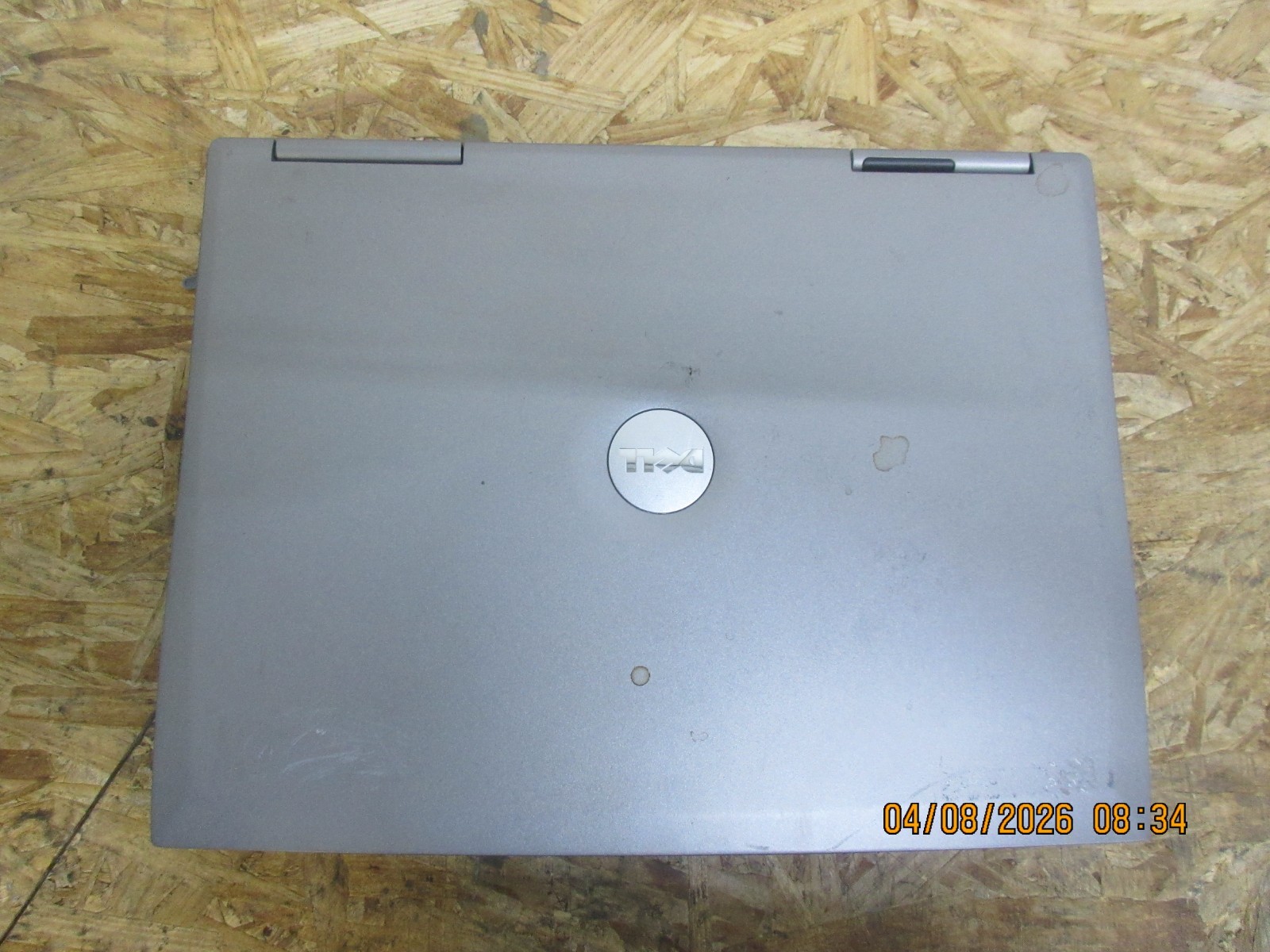 Dell Latitude D800 Vintage Laptop @ 1.60GHz Pentium M 512MB RAM NO SSD/HDD.