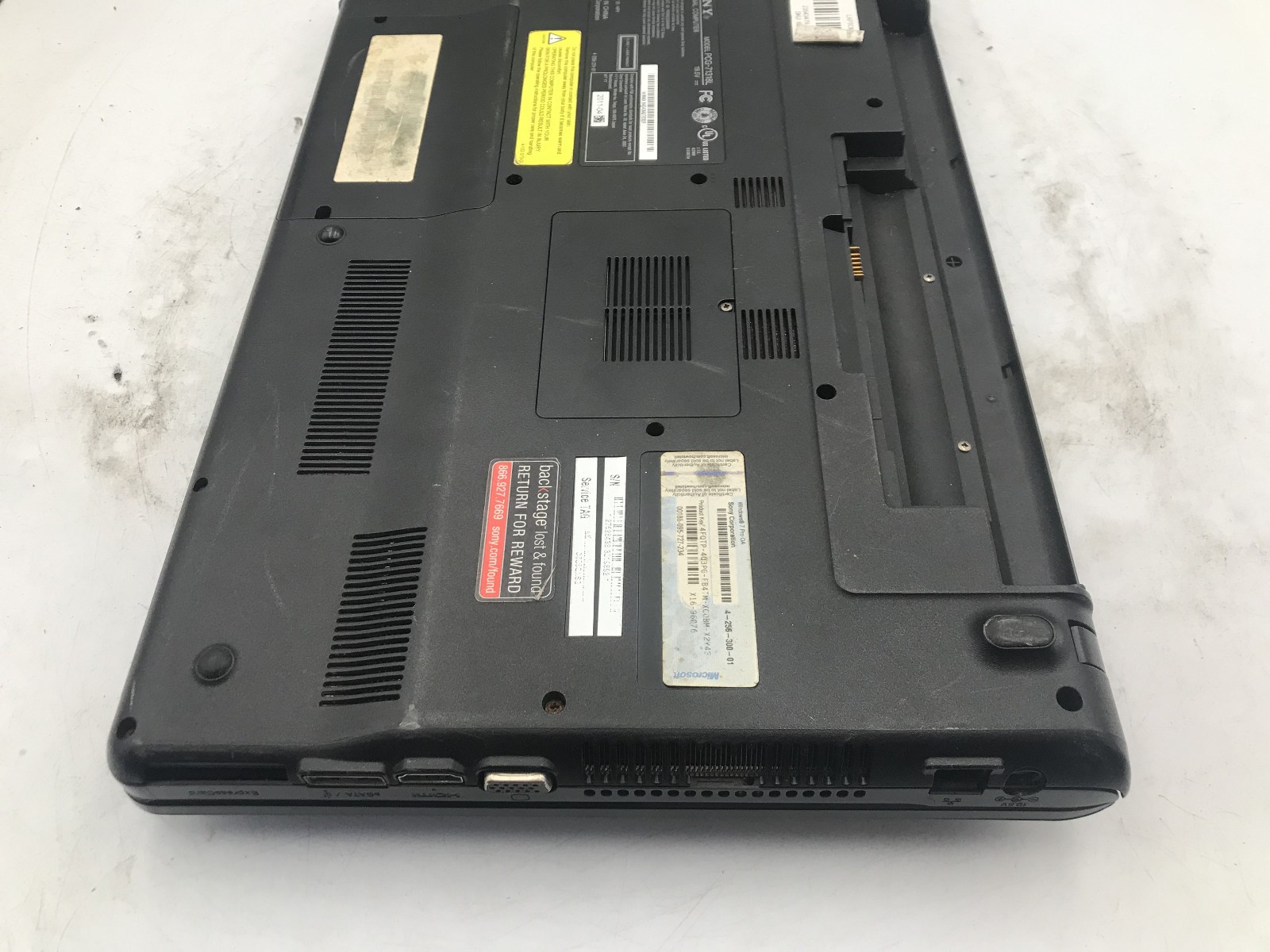 SONY VAIO VPCE547GM – FOR PARTS/REPAIR – INTEL I5 2410M – NO RAM – READ DESC -BB