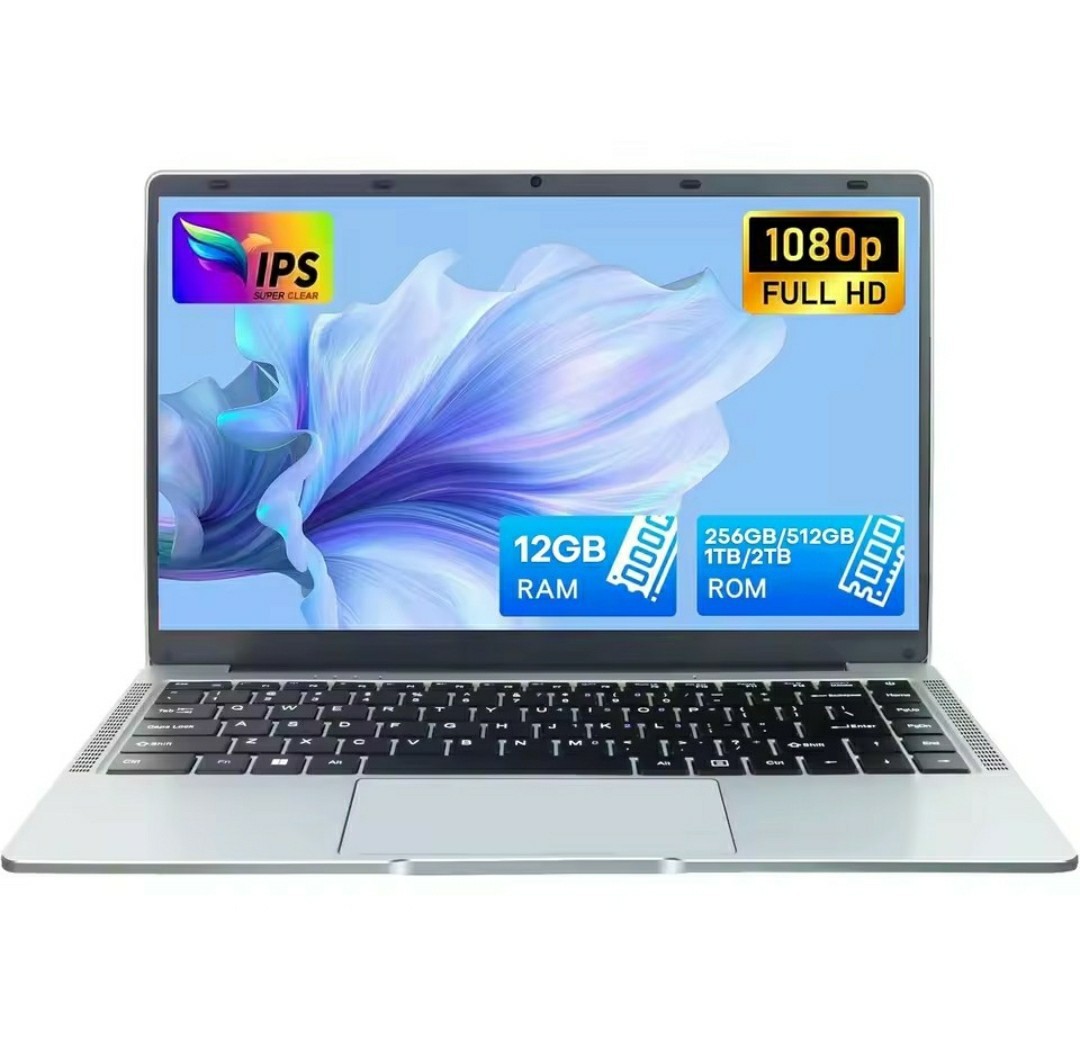 14.1″ Ultra Slim Windows 11 Pro Laptop Computer Intel Atom A3950 12GB Ram 256GB