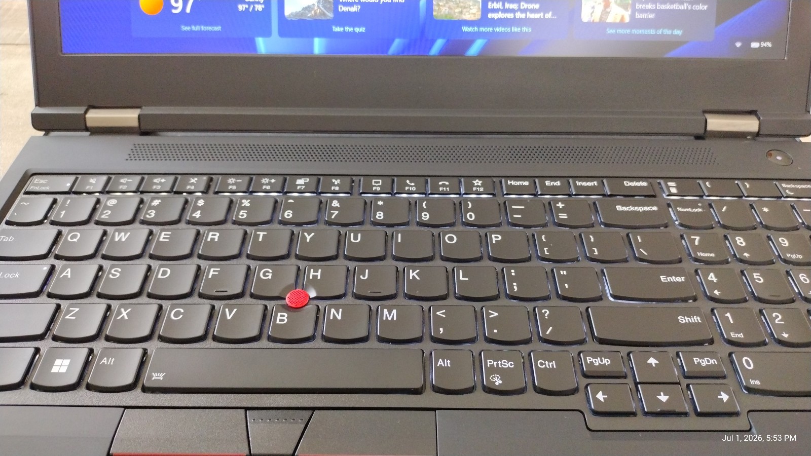 GAMING! Lenovo ThinkPad P15 Gen 2i Laptop i7-11800H 32GB 512GB Win11P NVIDIA RTX