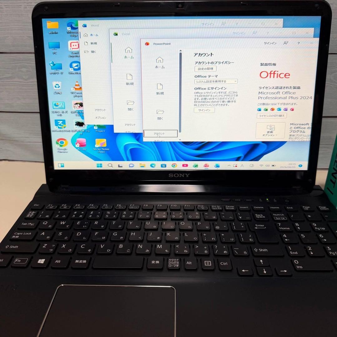 Sony VAIO Core i7 Windows 11 SSD Used Japan Genuine
