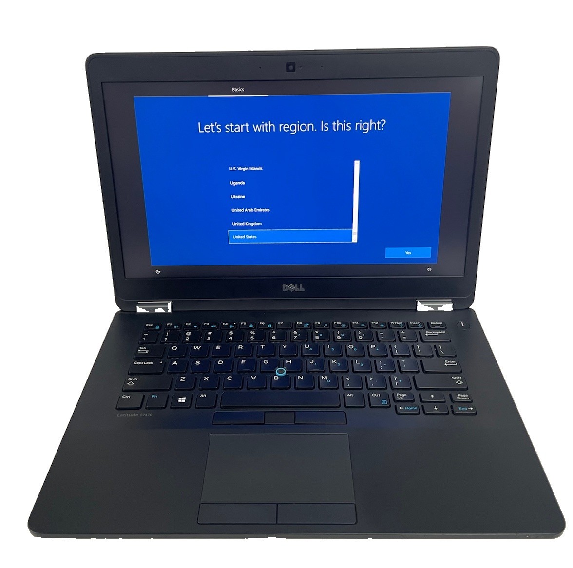 Dell Latitude E7470 Laptop Computer PC i5 16GB RAM 256GB SSD Windows 10 Pro