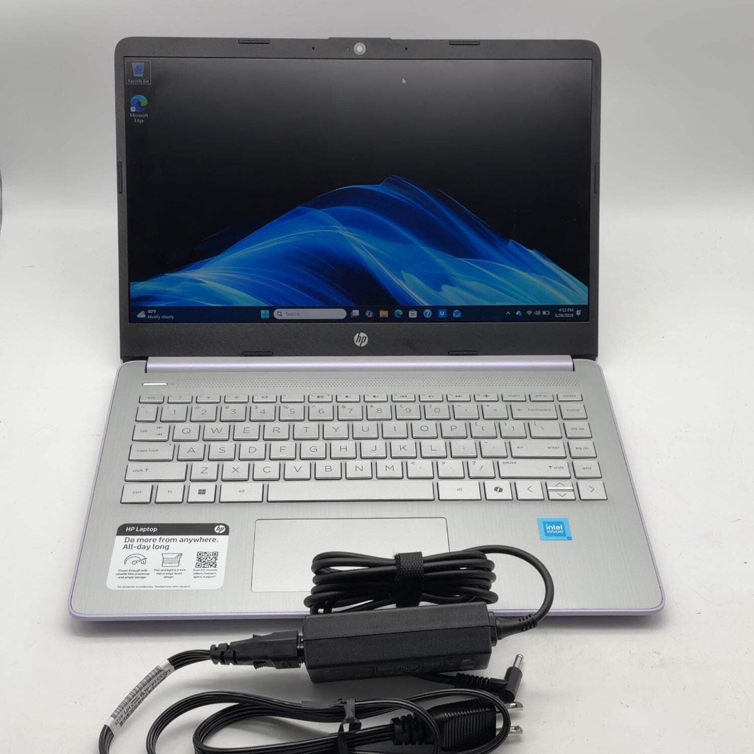 HP Laptop 14-DQ3140NR 14″ Celeron N4500 1.1GHz 4GB RAM 64GB SSD