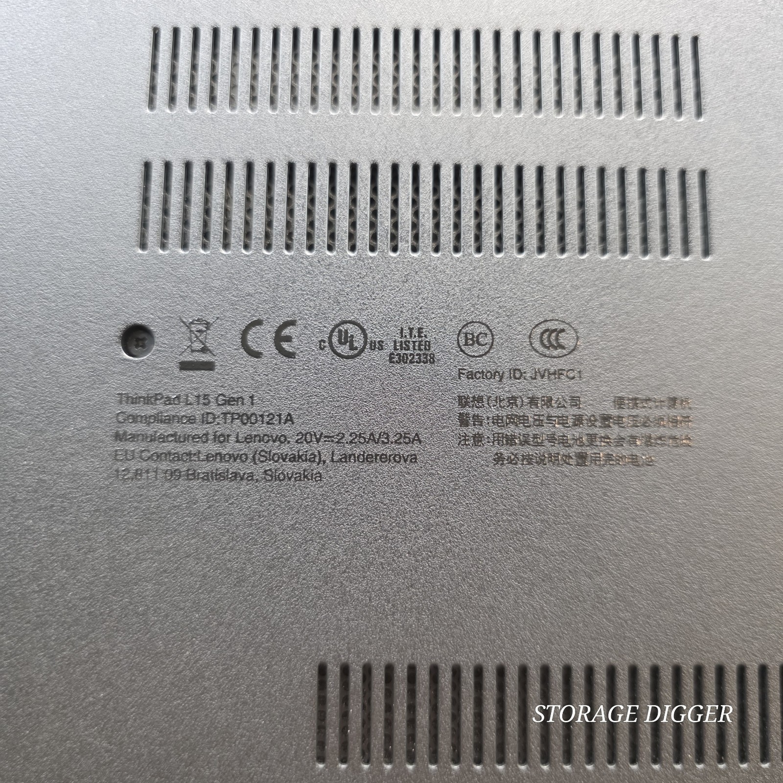 Lenovo ThinkPad L15 Gen 1 Intel Core i5 10th Gen 15.6″ Win11 Pro COMPANY LOCKED