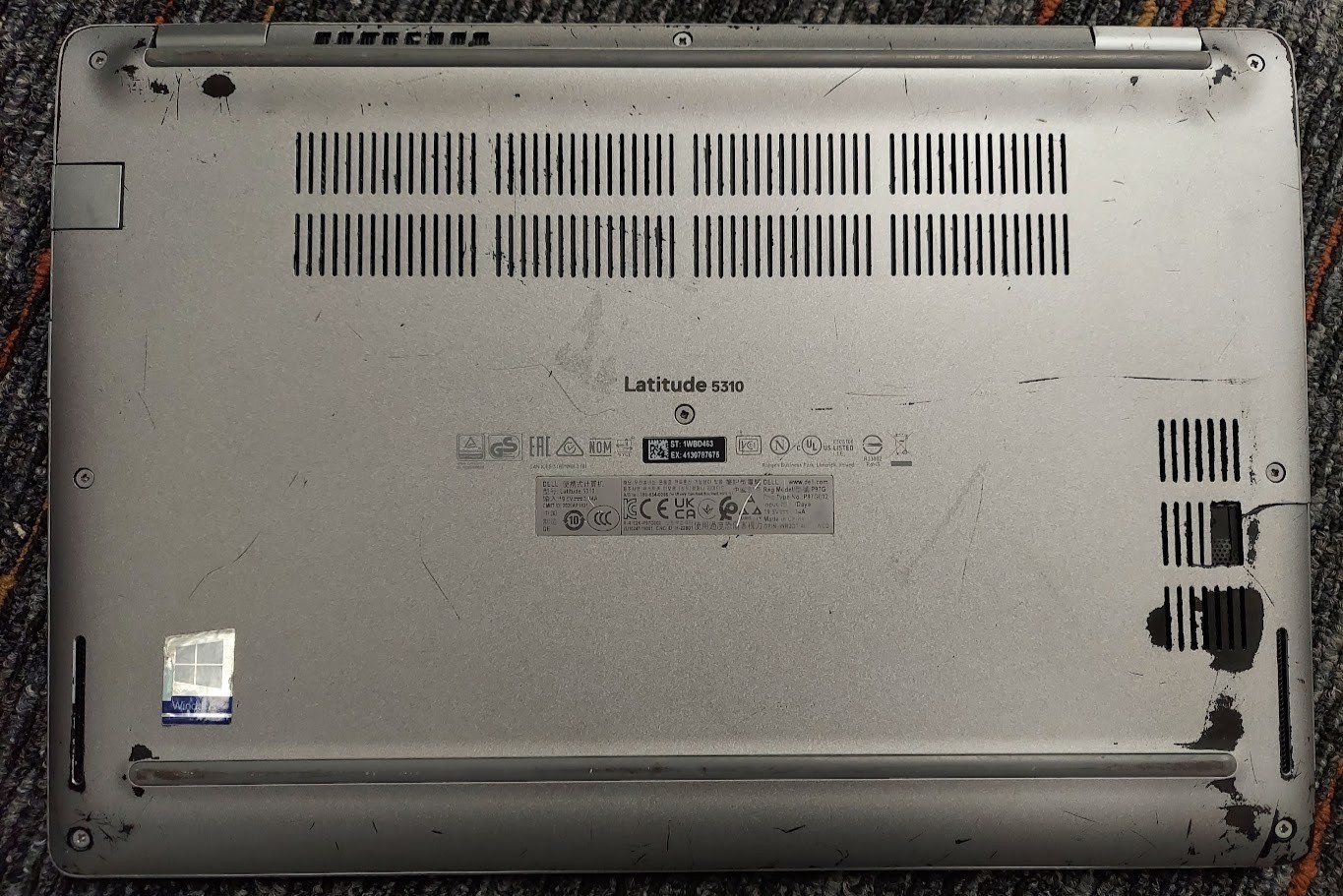 Dell Latitude 5310 Intel Core i5-10310U NO RAM NO SSD NO OS FOR PARTS #14