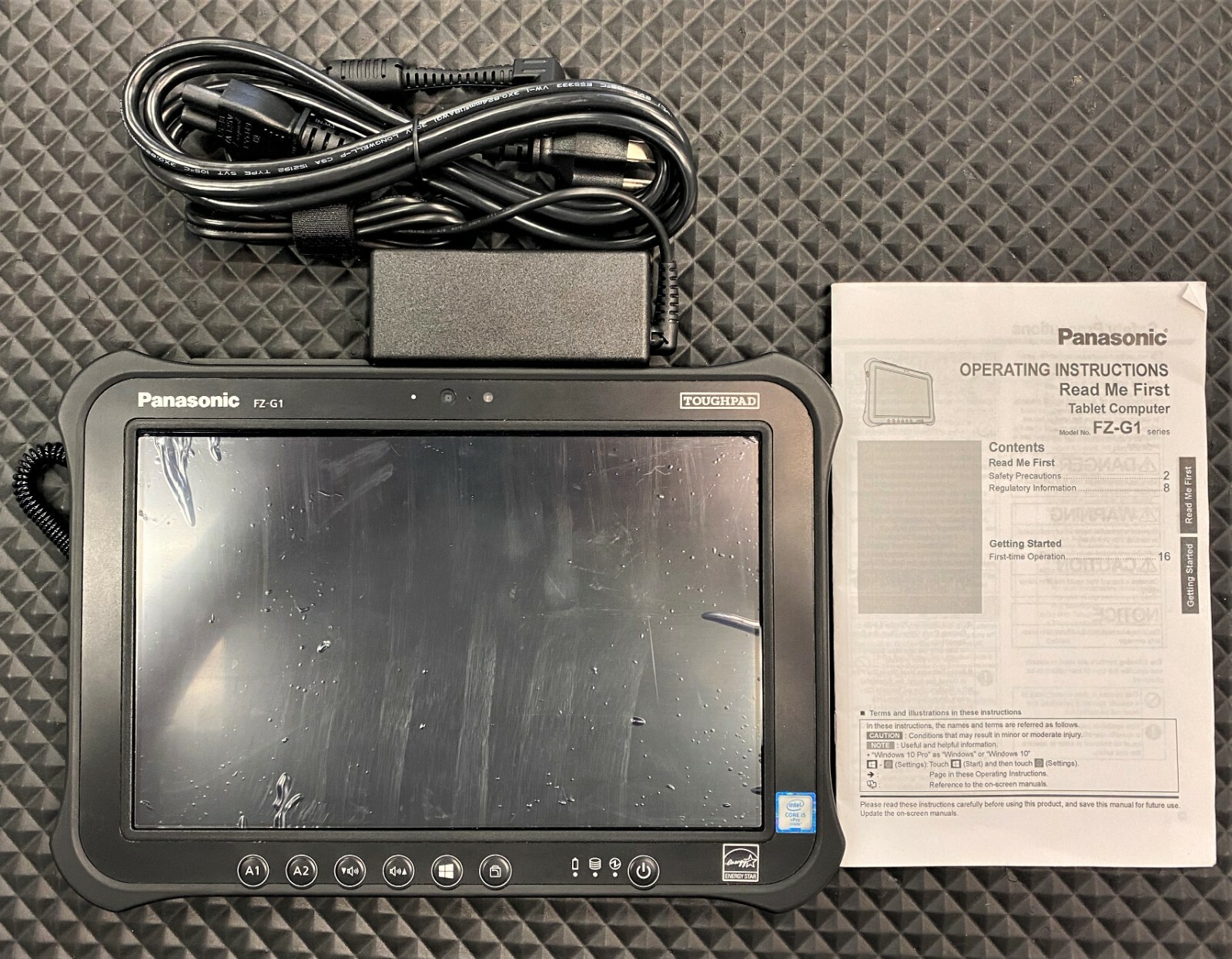 Panasonic FZ-G1P5469UM 10.1″ i5-6300U 2.40ghz 8gb 512gbhdd