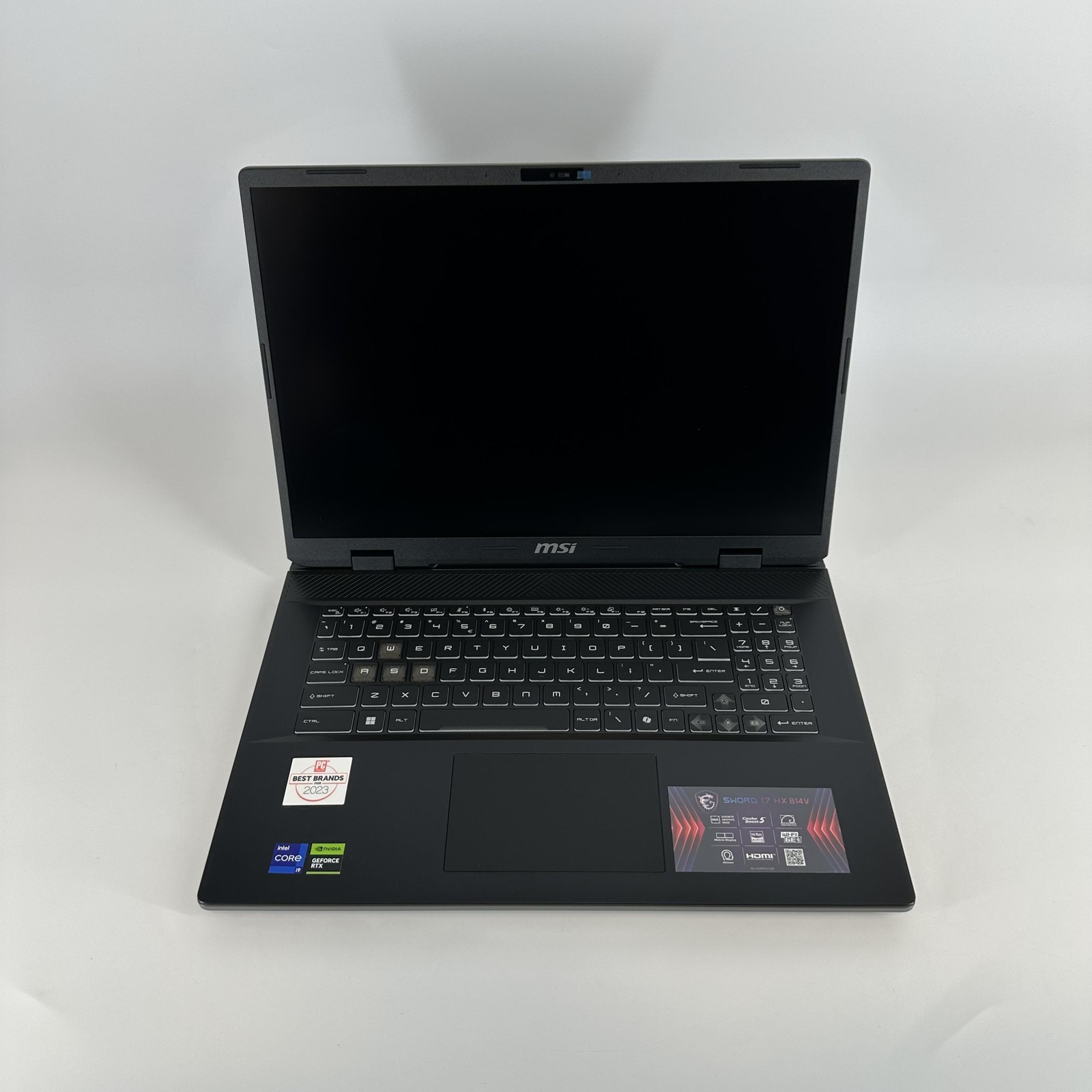 MSI Sword 17 HX Gray FHD+ 2.2 GHz i9-14900HX 32GB 1TB SSD RTX 4070 Excellent