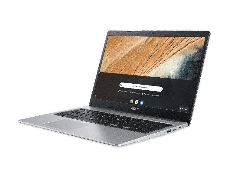 Acer Chromebook 315, 15.6” HD, Intel Celeron N4000, 4GB LPDDR4, Chrome OS