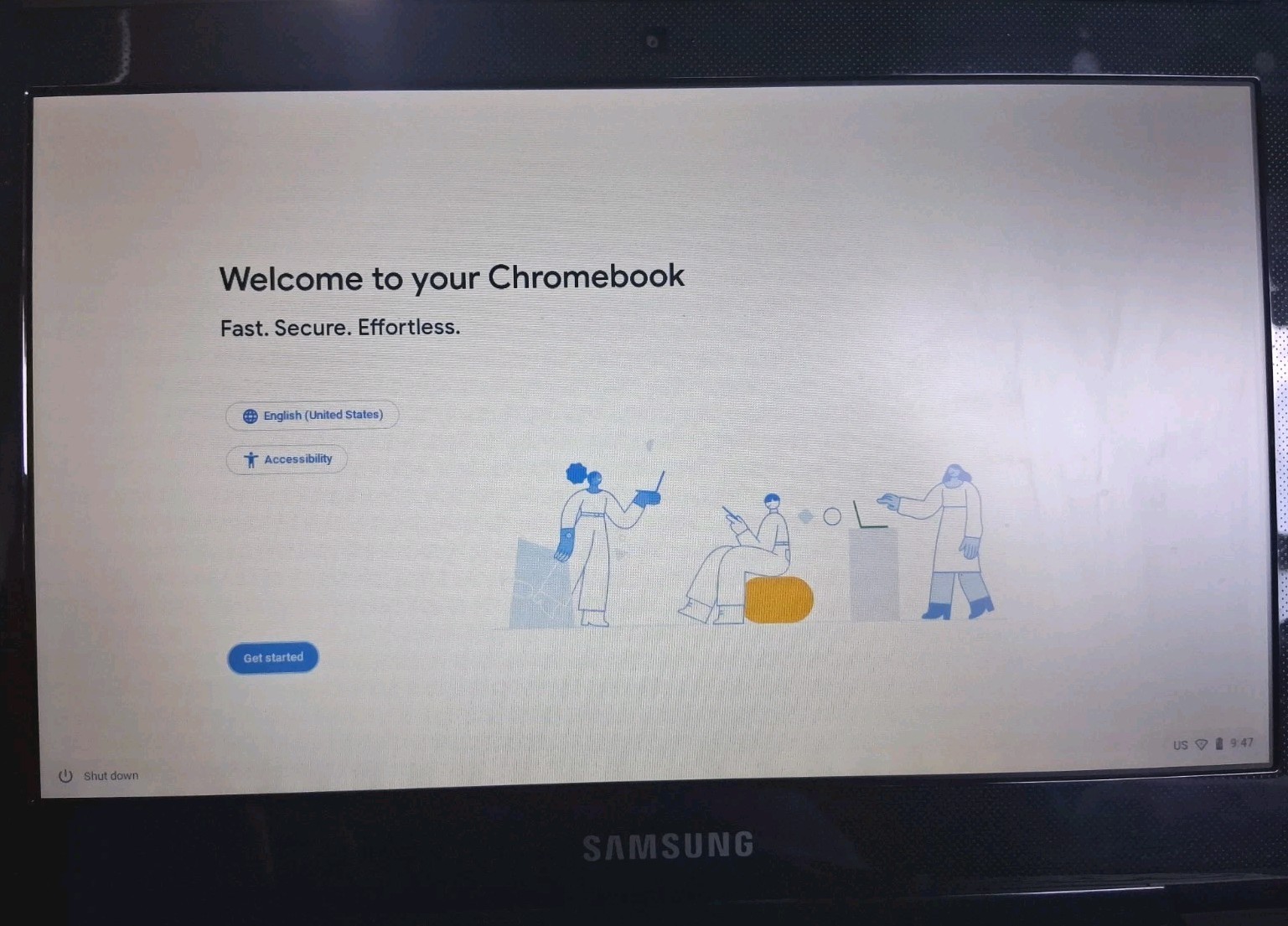 Samsung Chromebook 3 XE500C13 Intel Celeron N3060 4GB 16GB eMMC